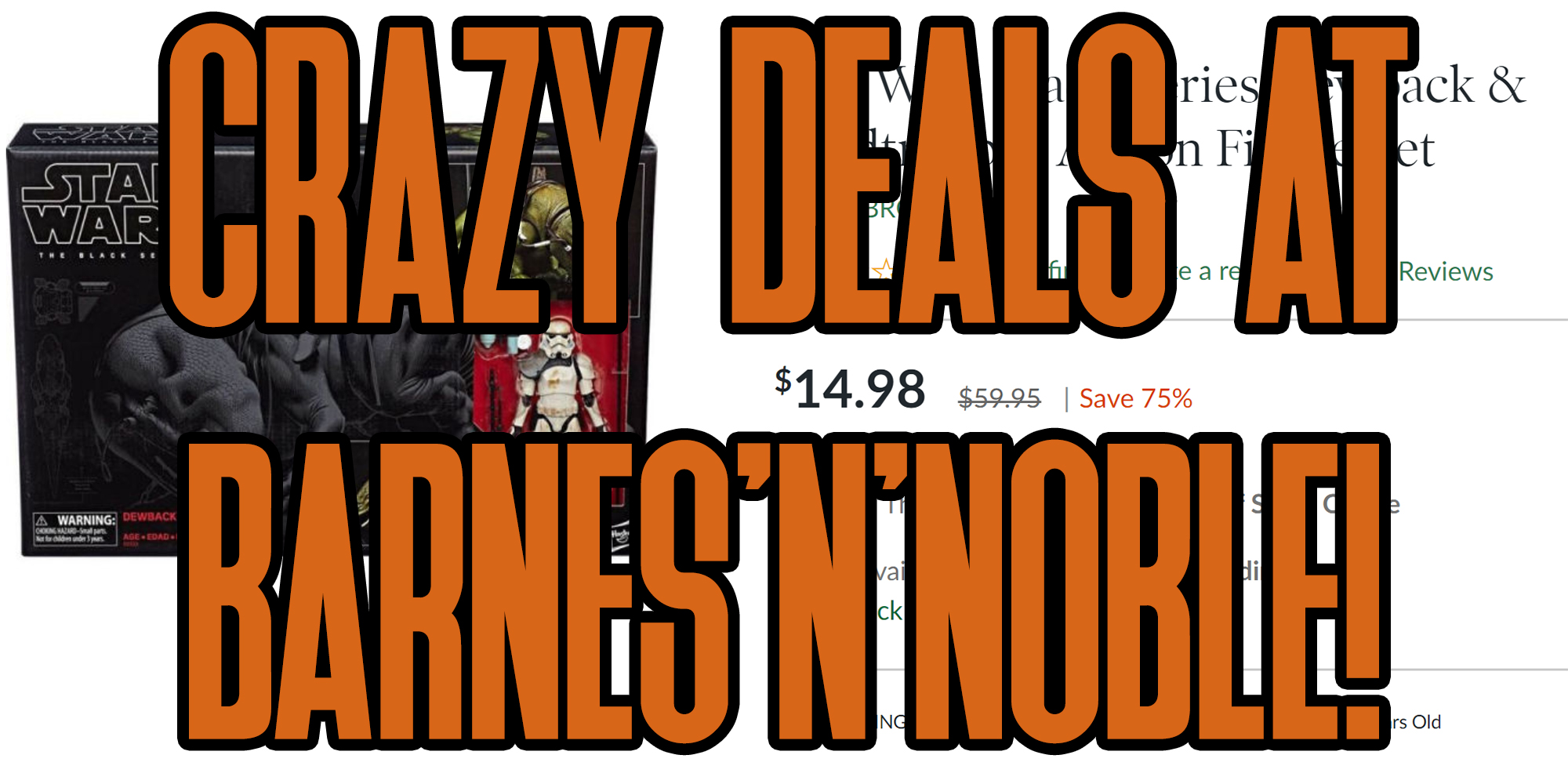 Crazy Deals At Barnes'N'Noble!