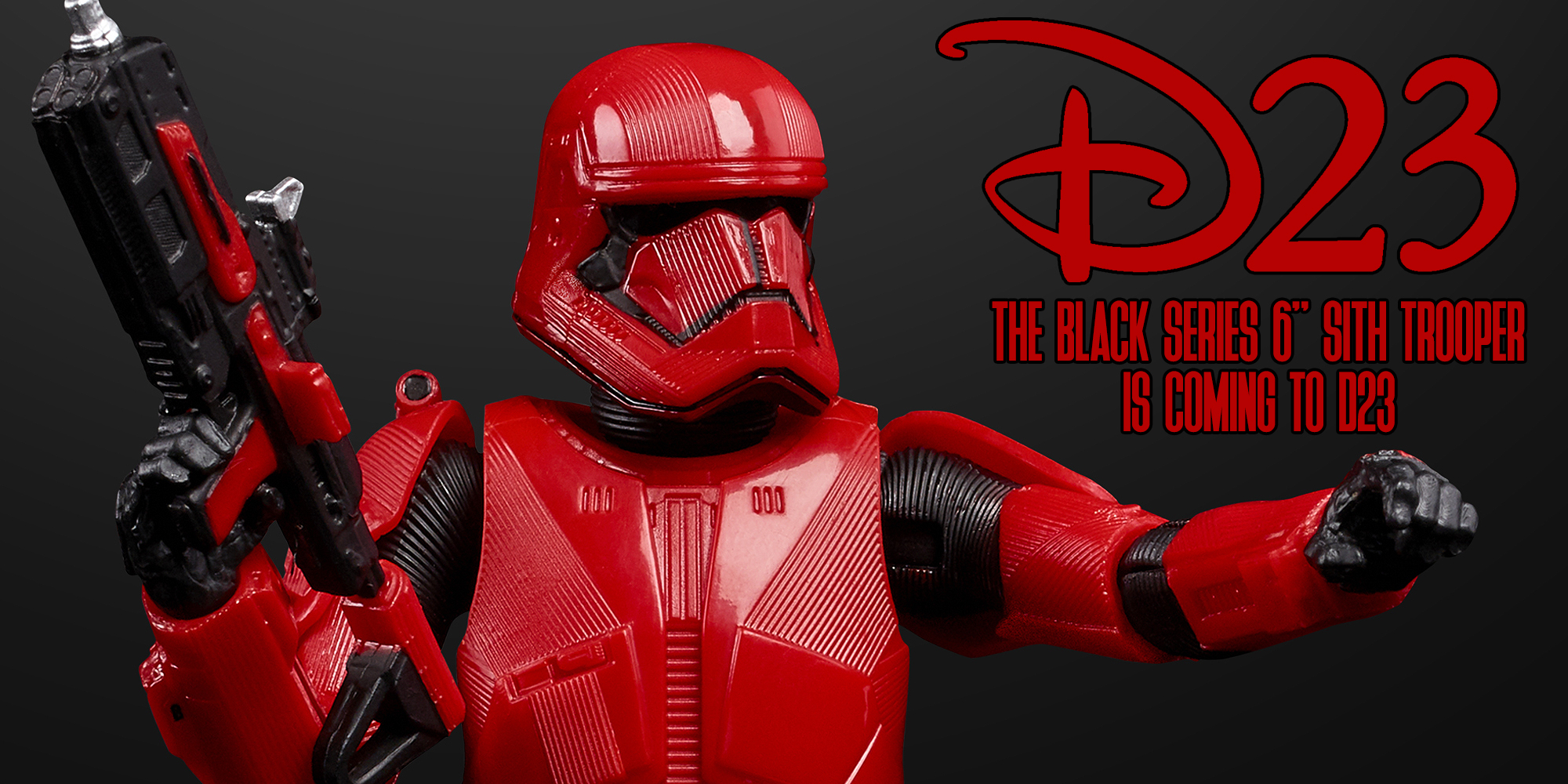 The Black Series 6" Sith Trooper Is Coming To D23
