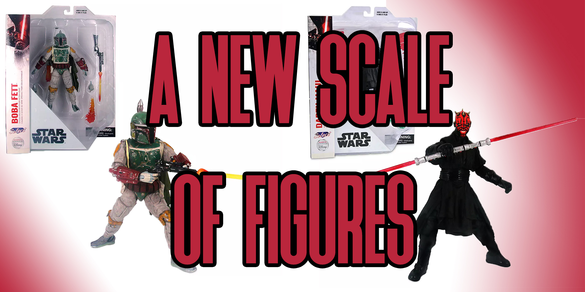 A New Scale Of Star Wars Action Figures
