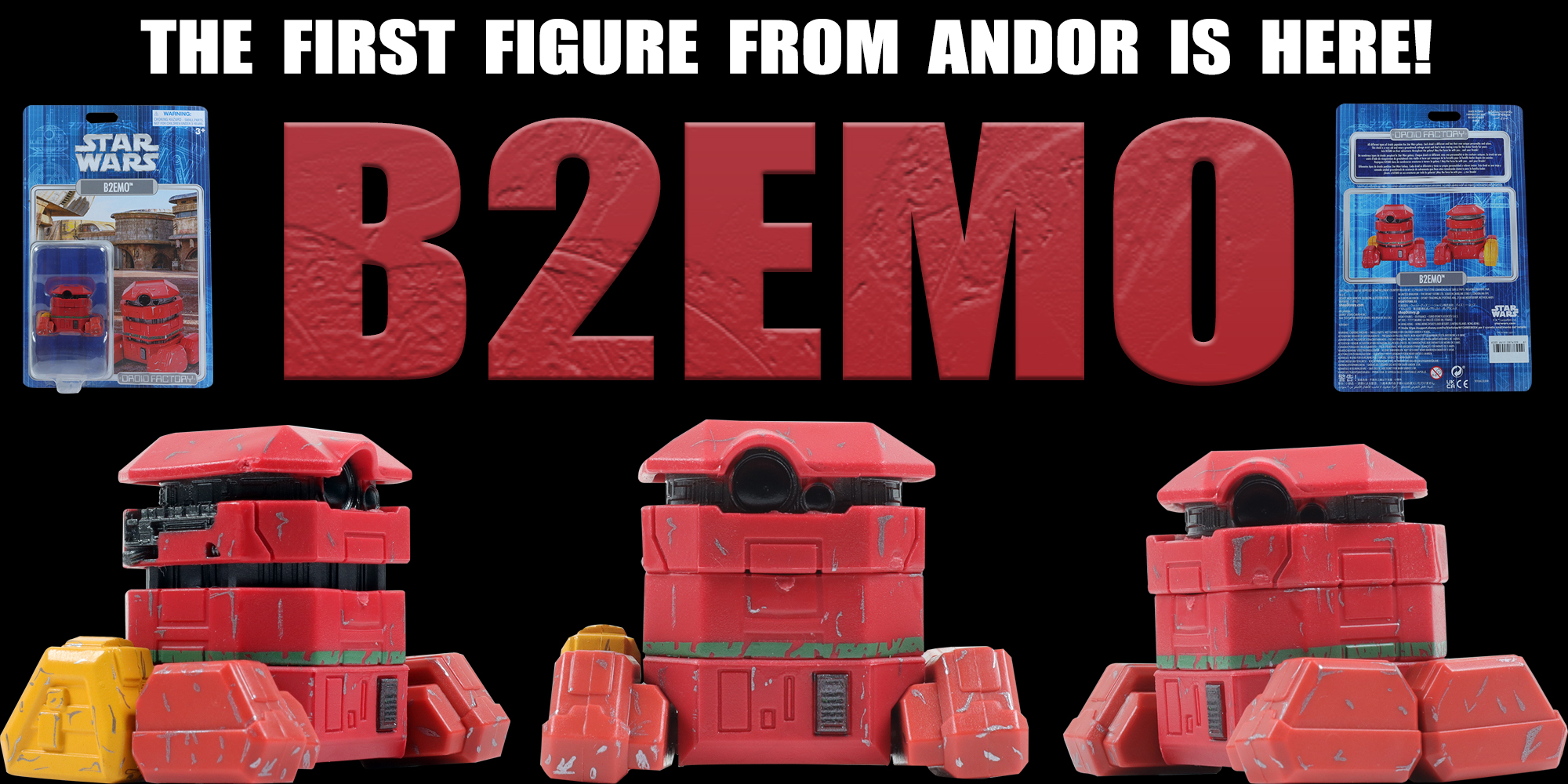 B2EMO, The First Figure From ANDOR Is Here!