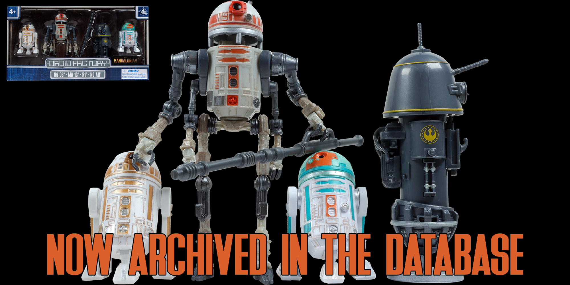 Droid Factory Mandalorian 4-Pack - Check It Out!