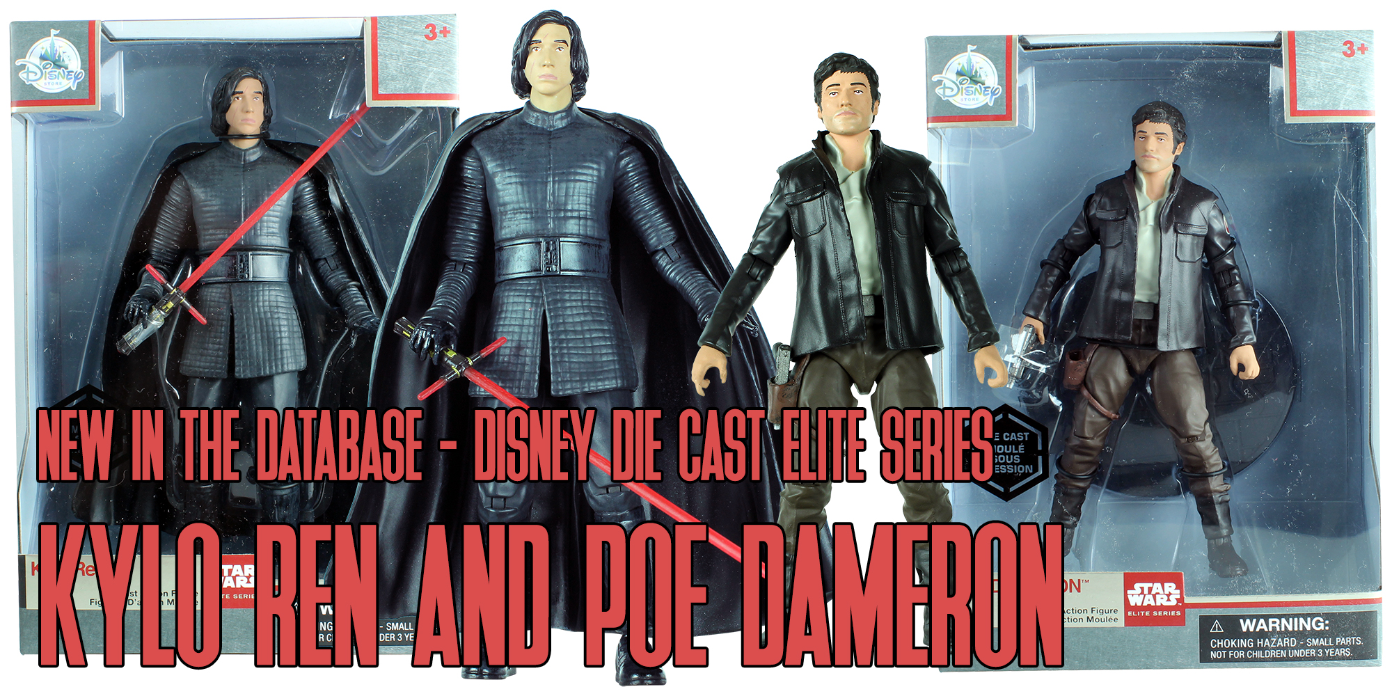 New Additions: Elite Series Kylo Ren & Poe Dameron