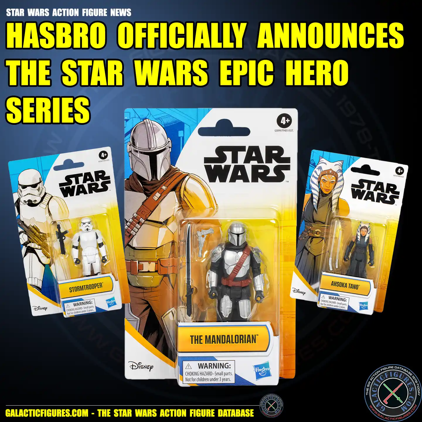 Hasbro Announces Star Wars Epic Hero Series Toys