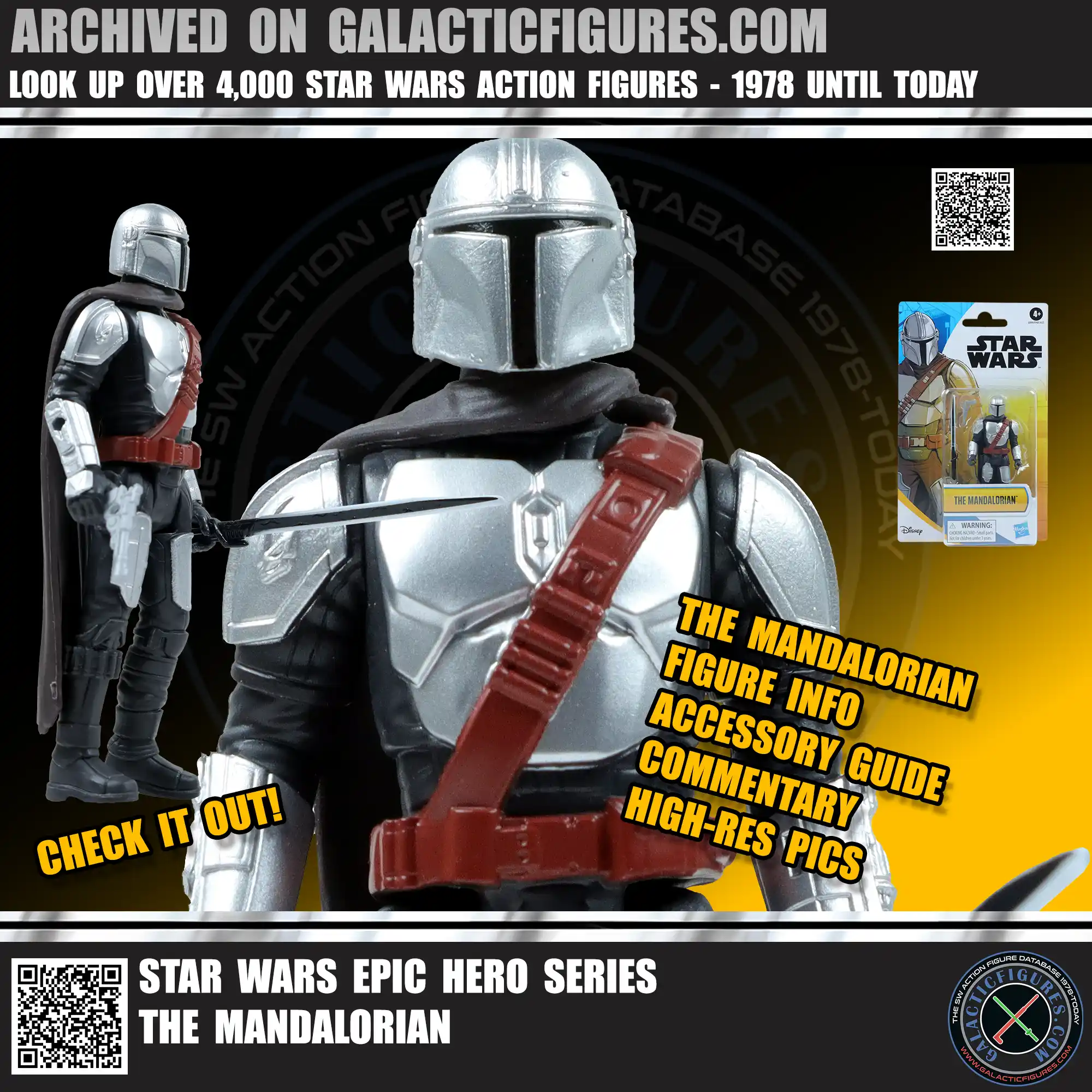 Epic Hero Series The Mandalorian Archived
