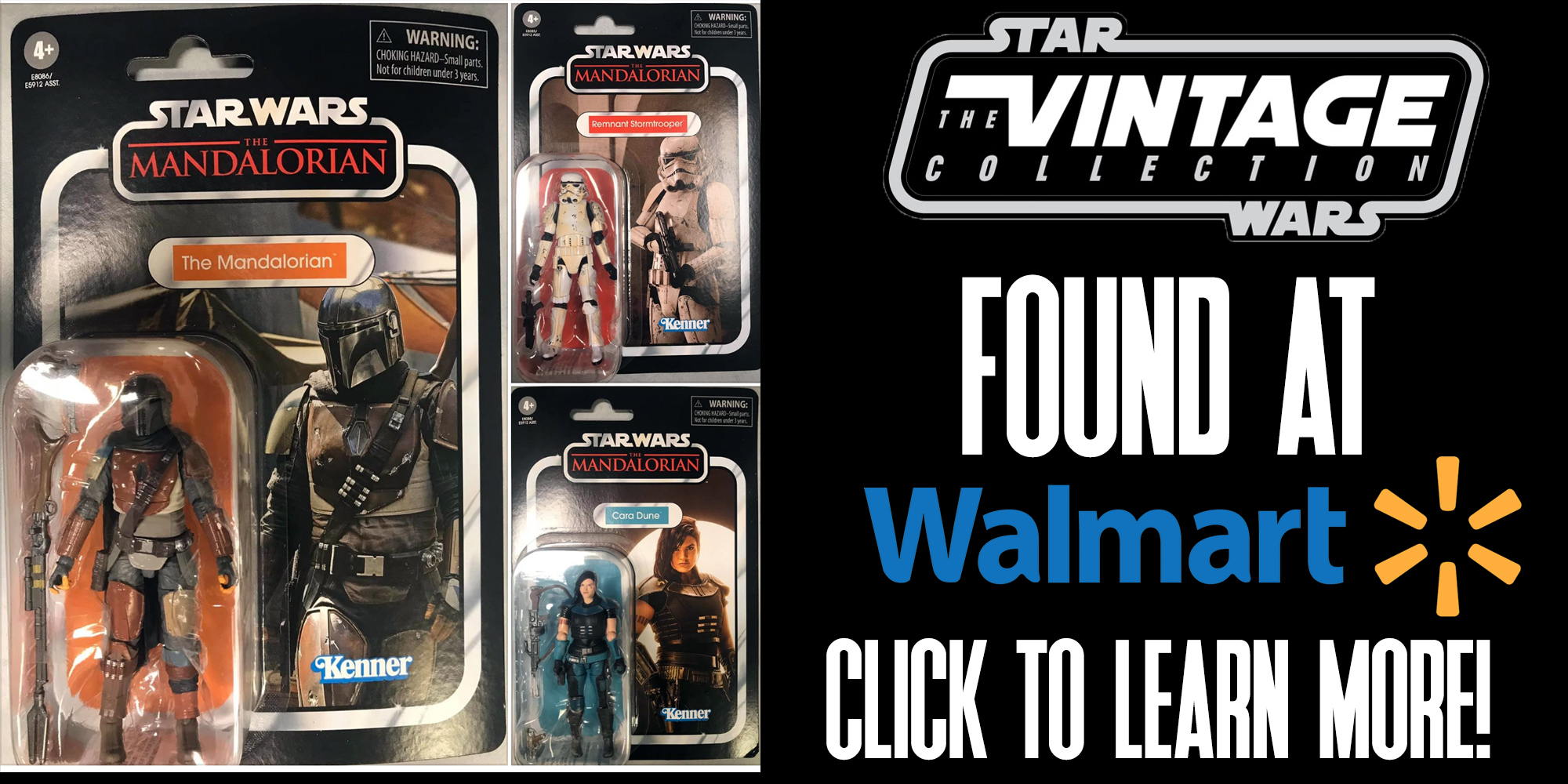 new vintage collection figures found at walmart