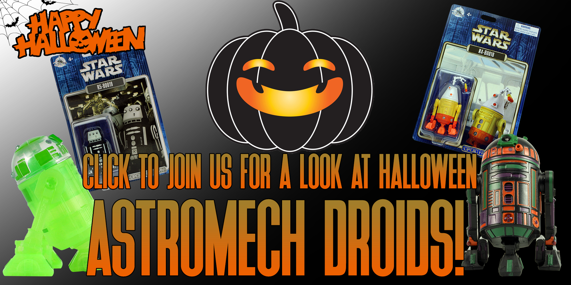 Happy Halloween! Here Is A Look At Halloween Astromech Droids!