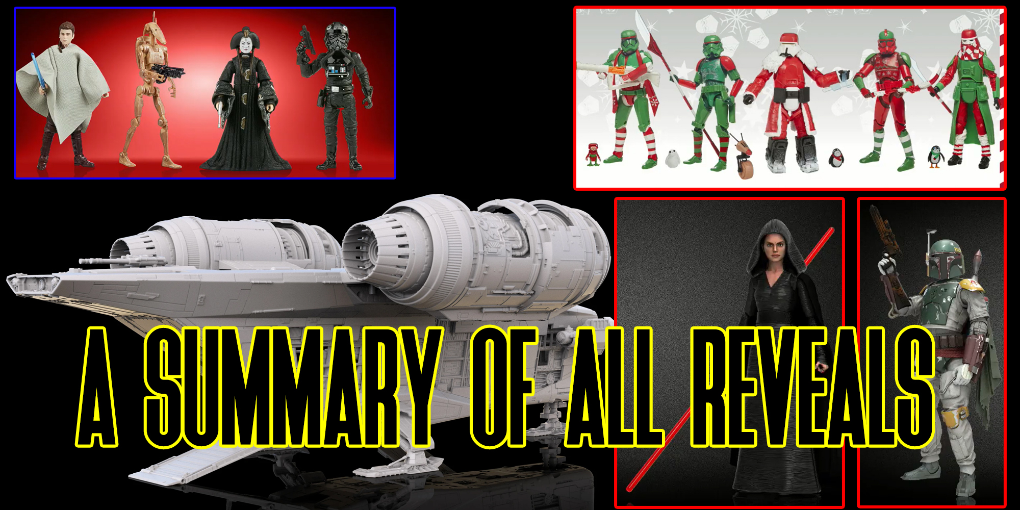 A Summary Of Today's New Announcements | HasLab | Black Series | The Vintage Collection