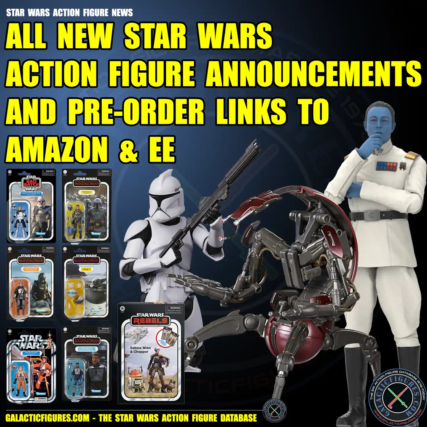 All New Star Wars Action Figure Announcements