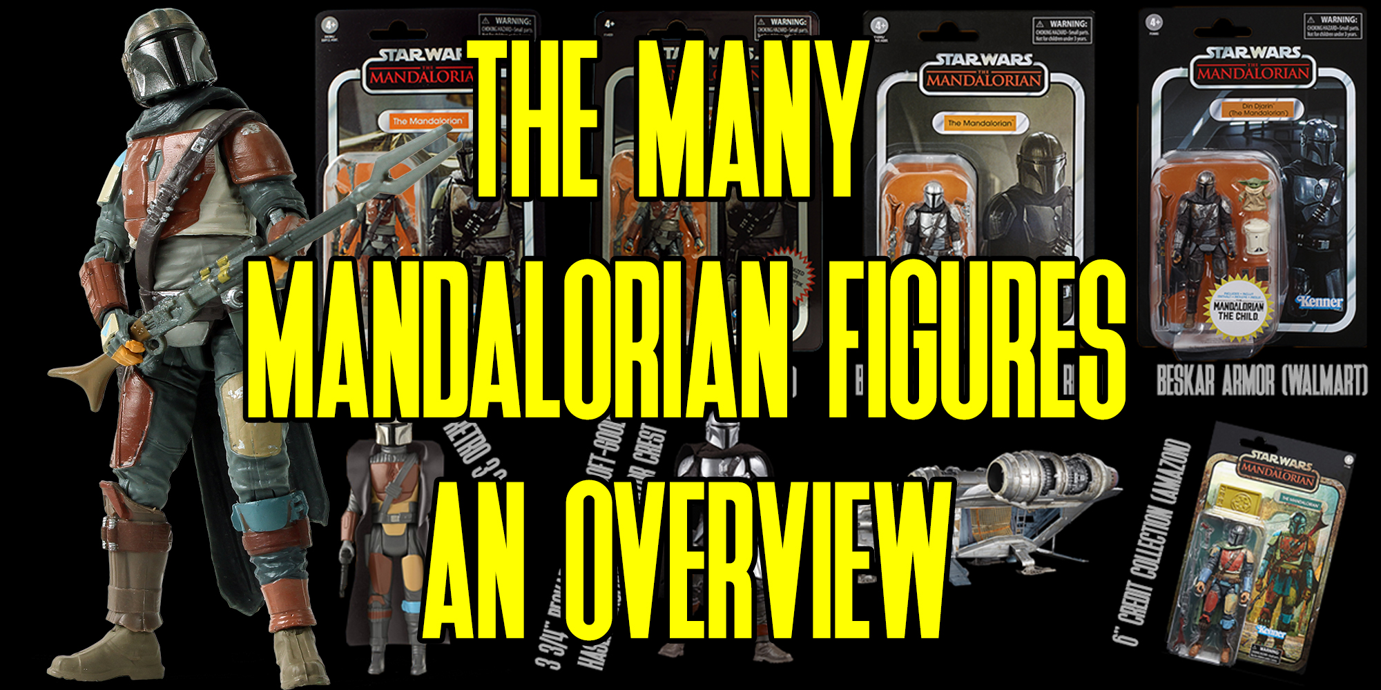 The Many Mandalorian Figures - An Overview