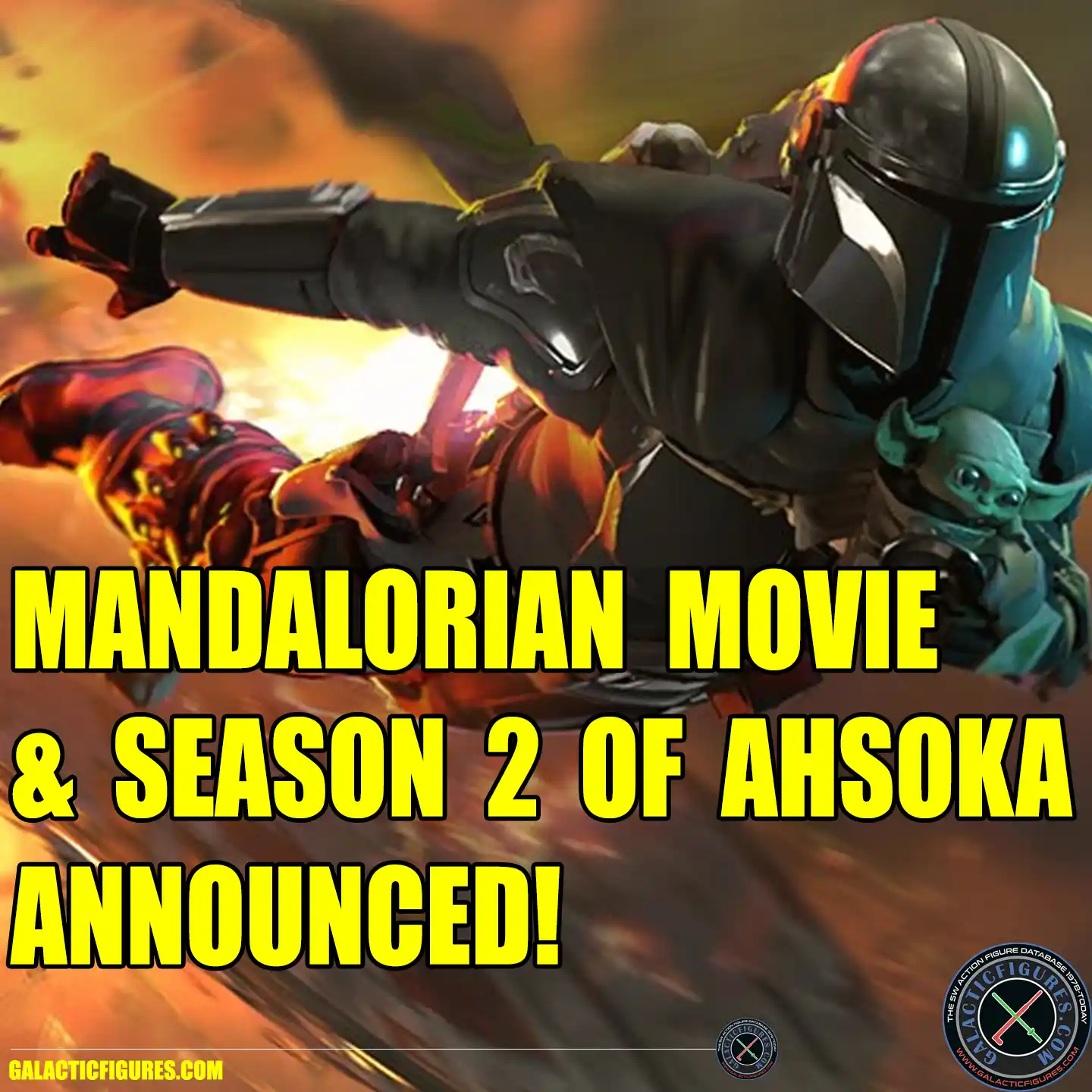 Mandalorian Movie and Ahsoka Season 2 Announced