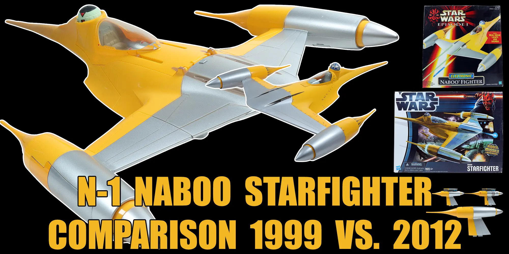 N-1 Naboo Starfighter Comparison - Take A Look!