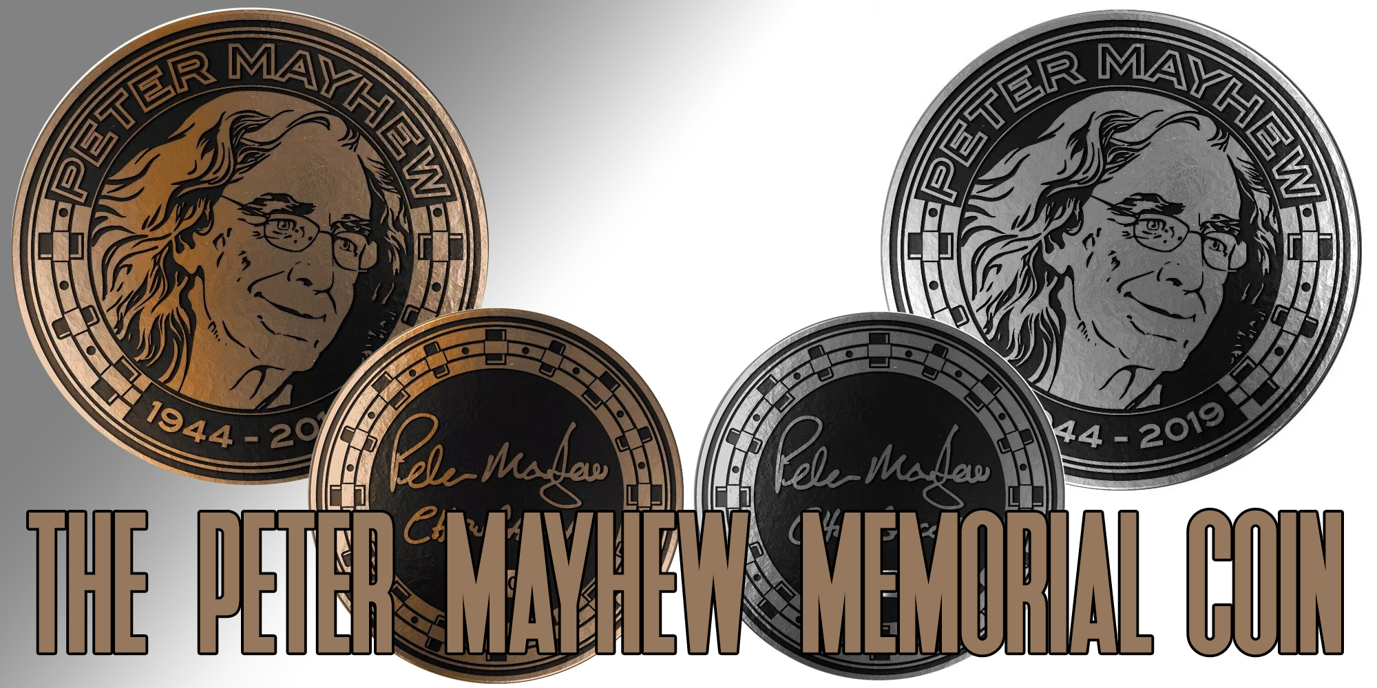 The Peter Mayhew Memorial Coin