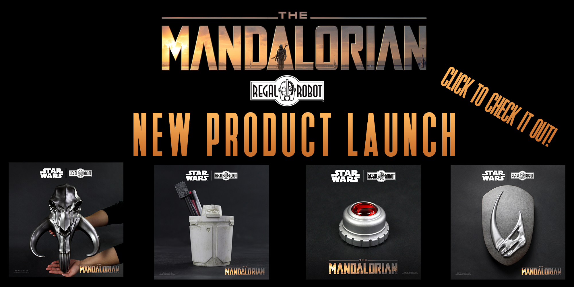 New Mandalorian Products By Regal Robot!