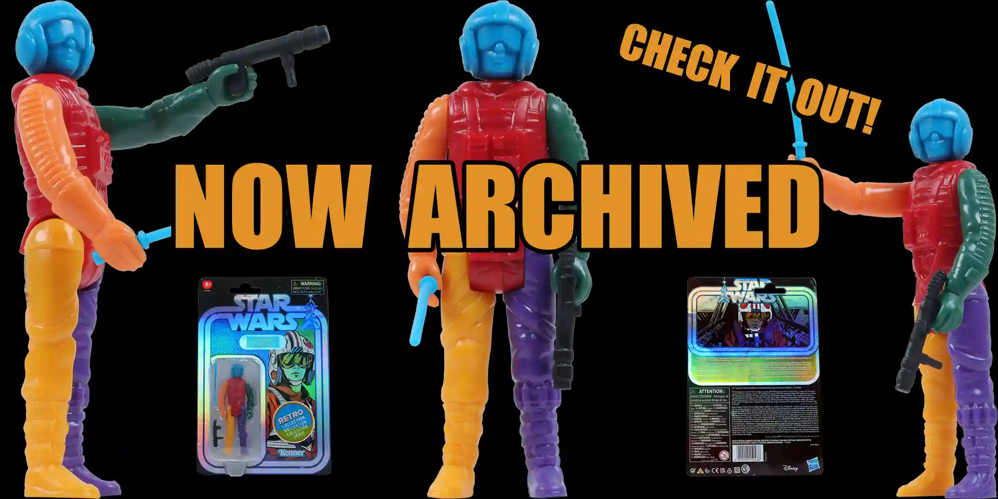 Newly Added: Retro Luke (Snowspeeder Prototype Edition) - Check It Out!