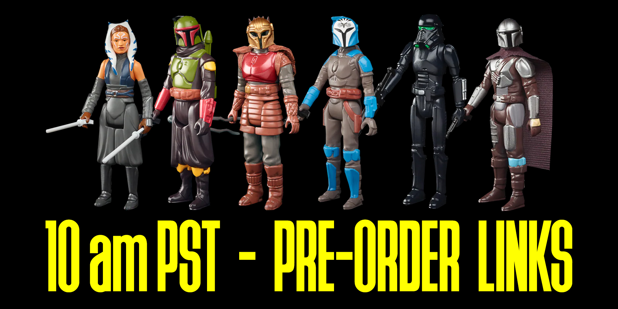 Retro Collection Mandalorian Wave 1 + 2