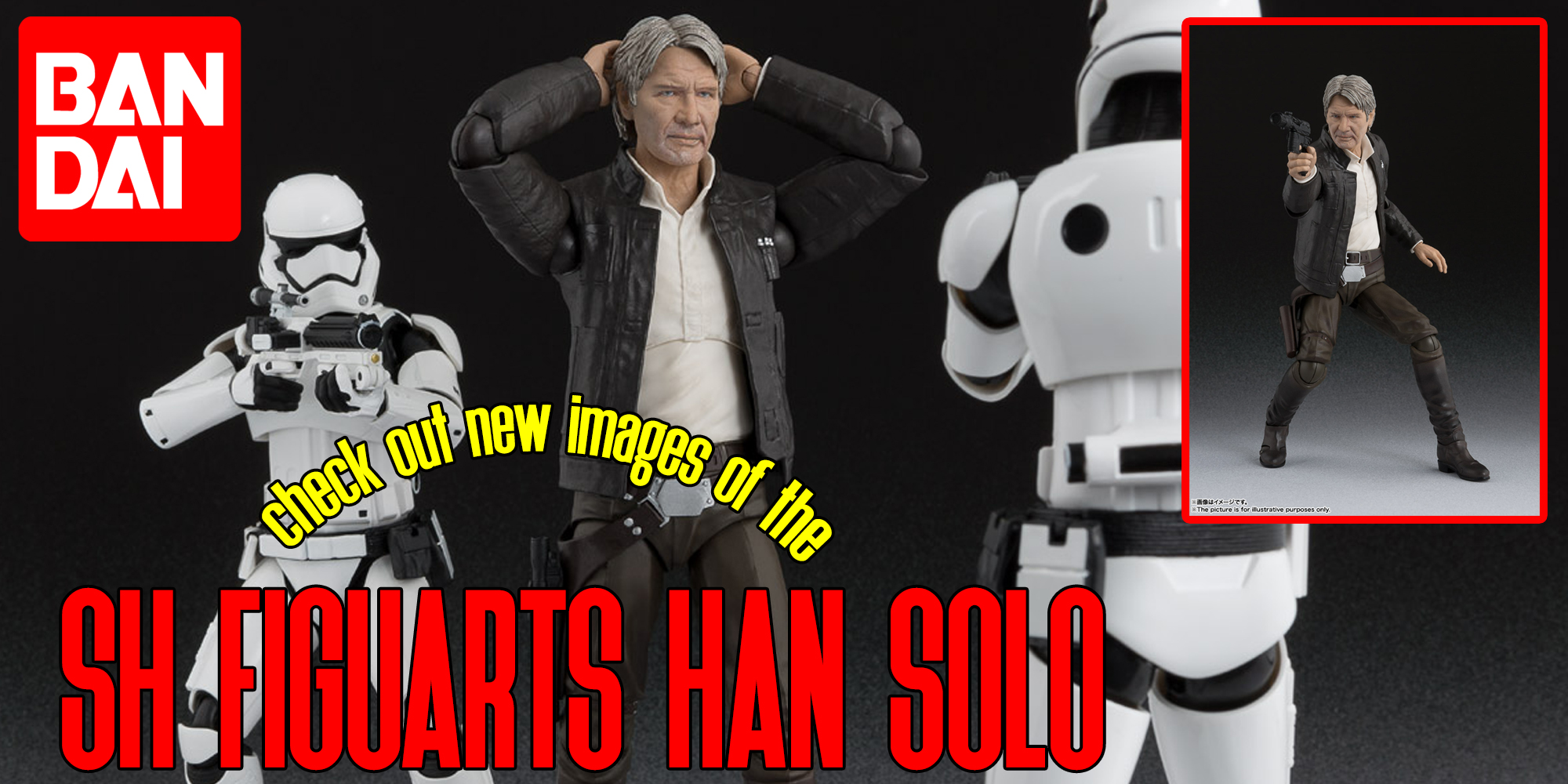 New Images Of The SH Figuarts Han Solo!