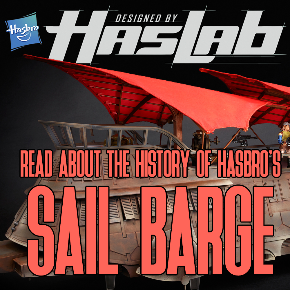 Read About The History Of Hasbro's Vintage Collection Sail Barge!