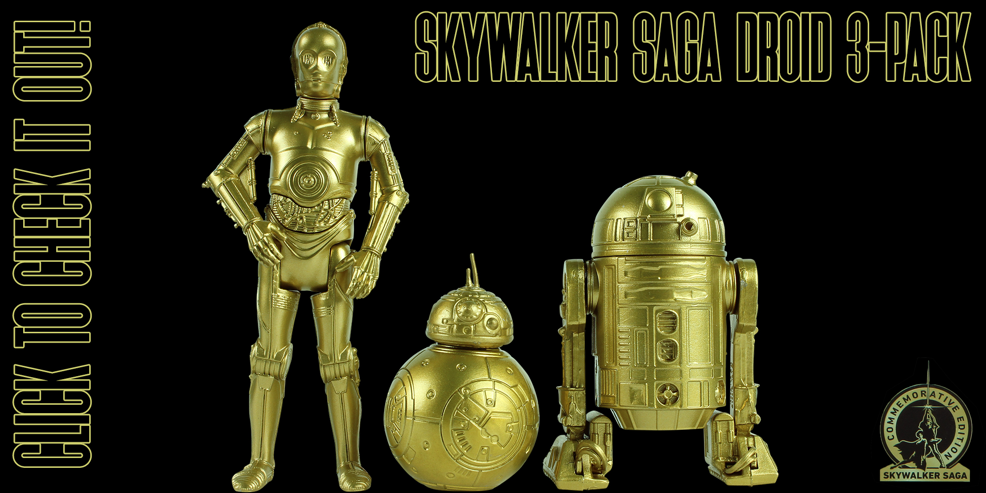 New Addition: Skywalker SAGA Droid 3-Pack