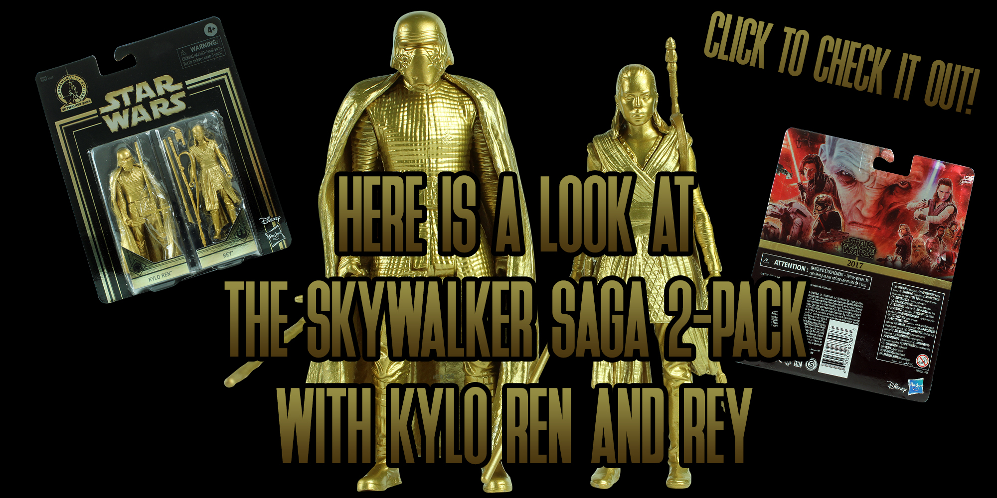 New Addition: Skywalker SAGA Collection Rey And Kylo Ren