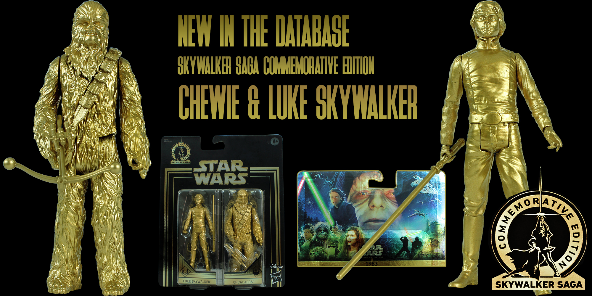 New Additions: Skywalker SAGA Collection Luke Skywalker And Chewbacca!