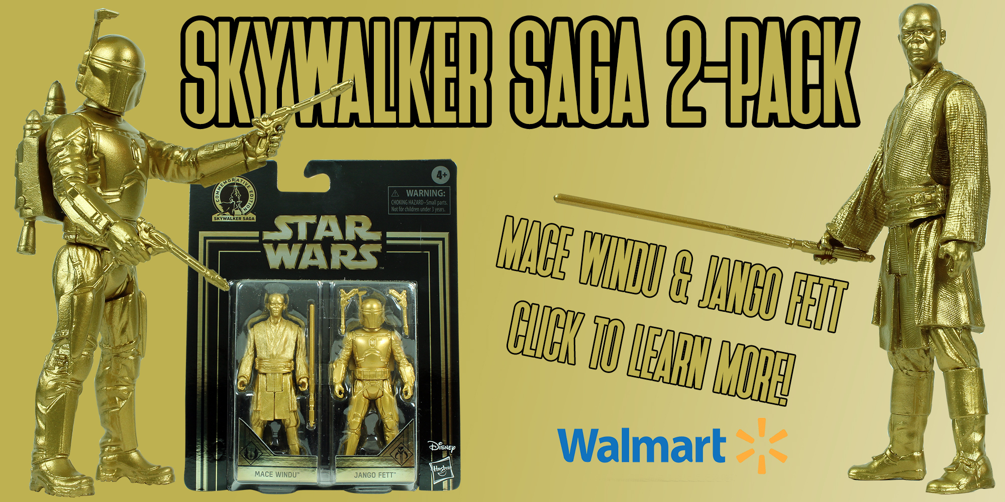 New Additions: Skywalker SAGA Collection Mace Windu And Jango Fett