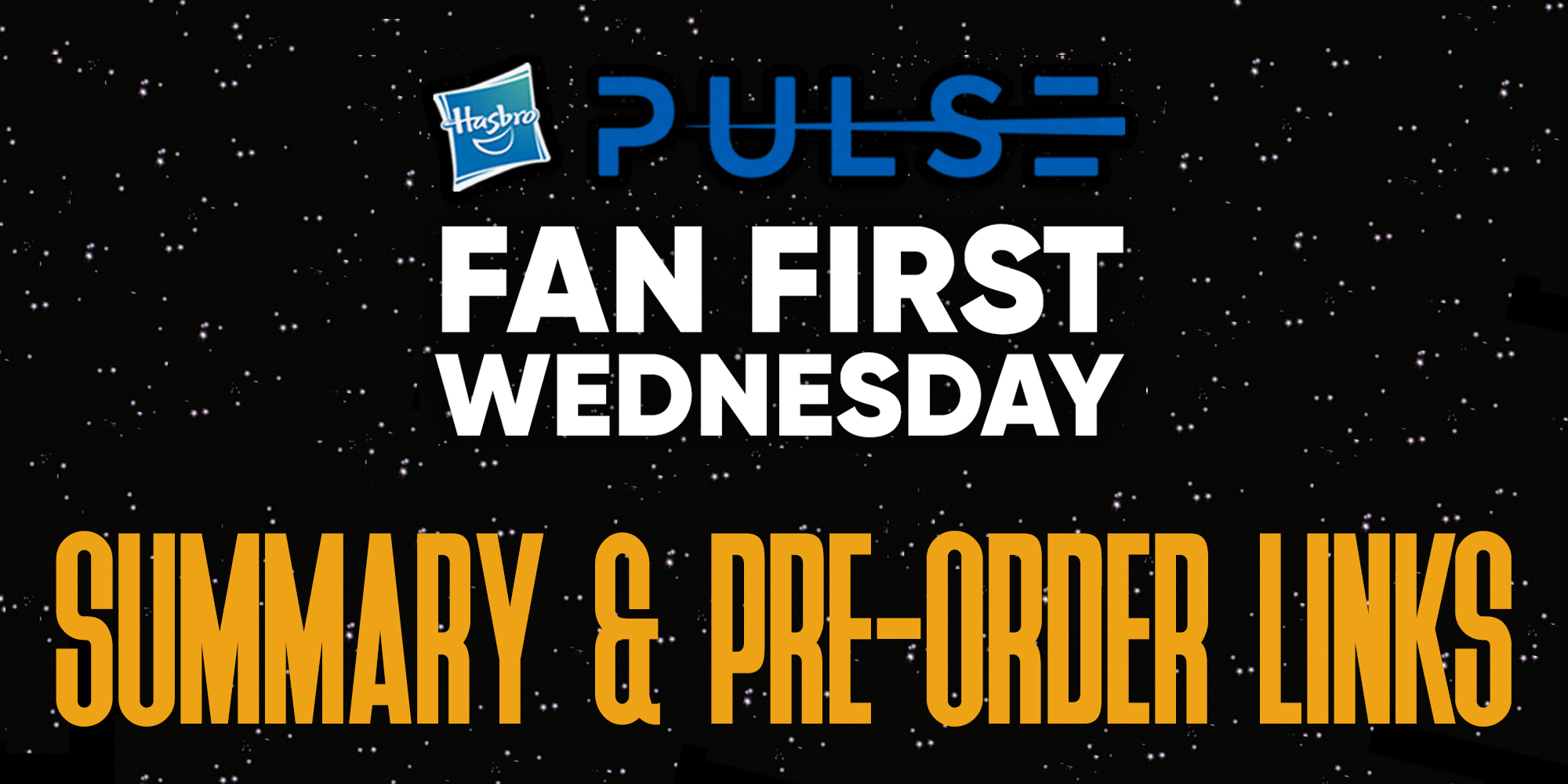 A Summary Of Today's Fan First Wednesday!