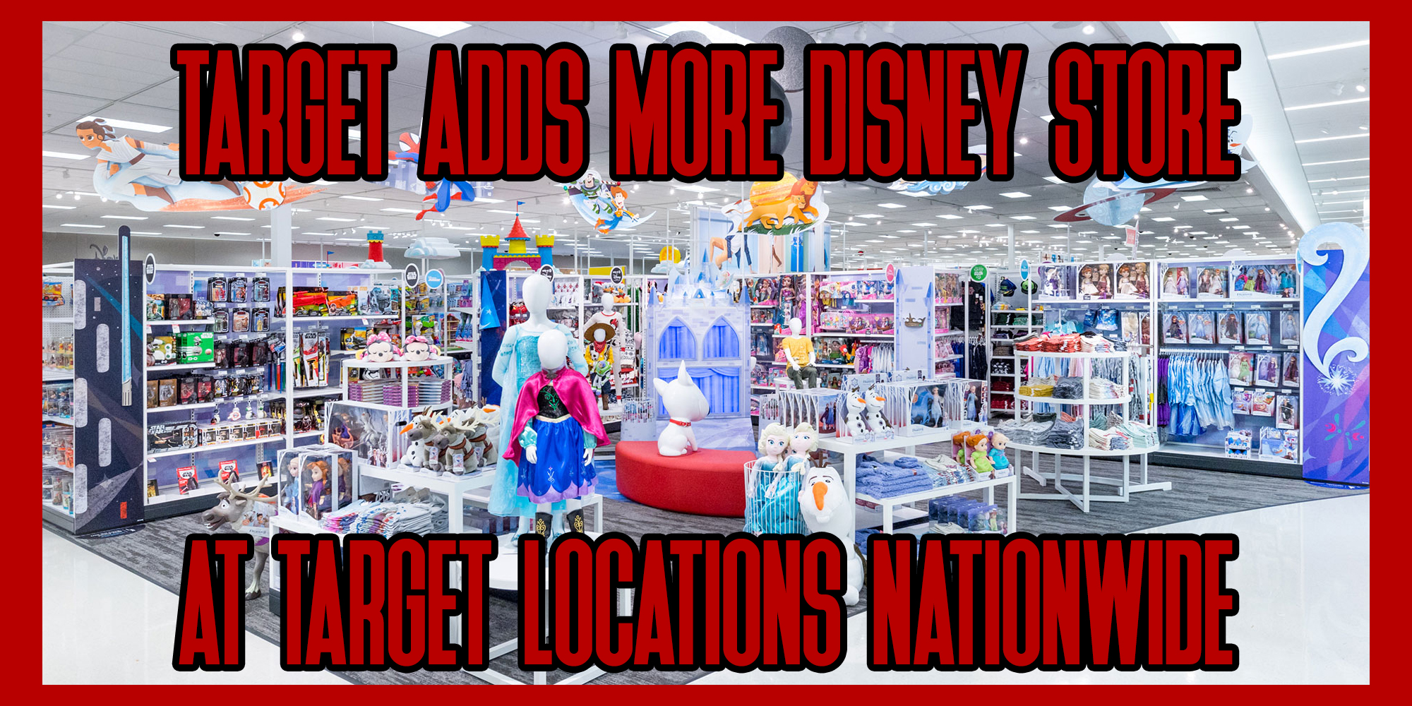 Target Adds More Disney Store at Target Locations Nationwide