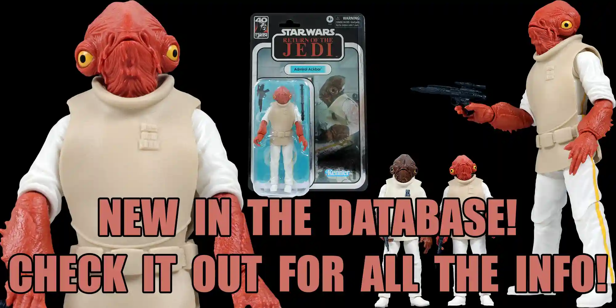 Black Series Admiral Ackbar Added - Check It Out!