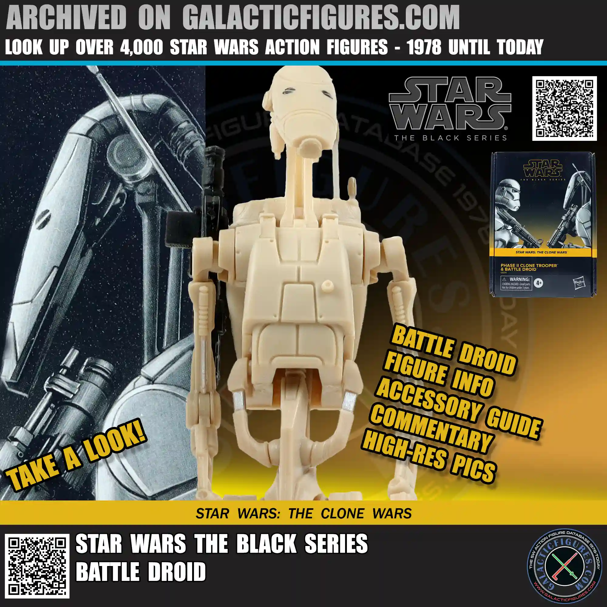 Black Series Battle Droid Archived