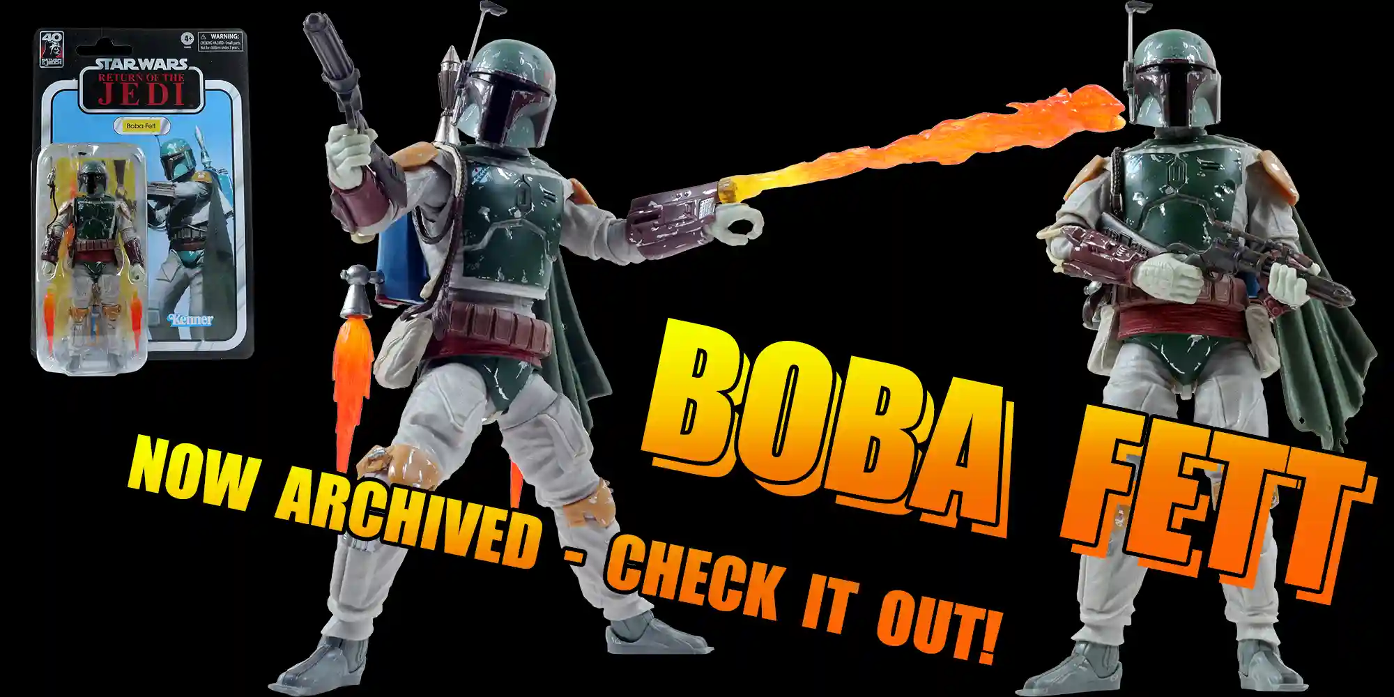 Now Archived: Black Series 6" Boba Fett (40th Anniversary Of ROTJ)