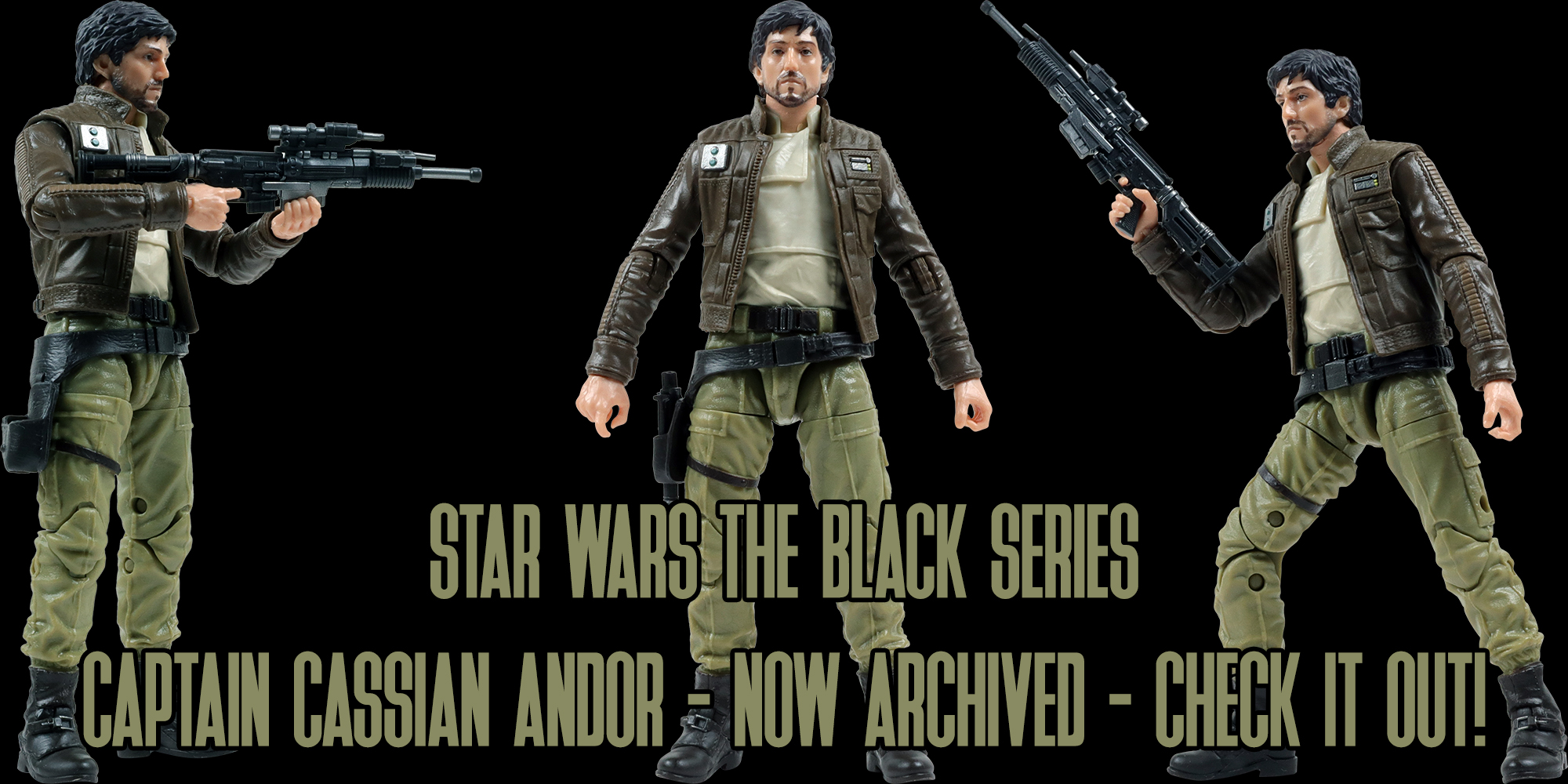 The Black Series Captain Cassian Andor Added