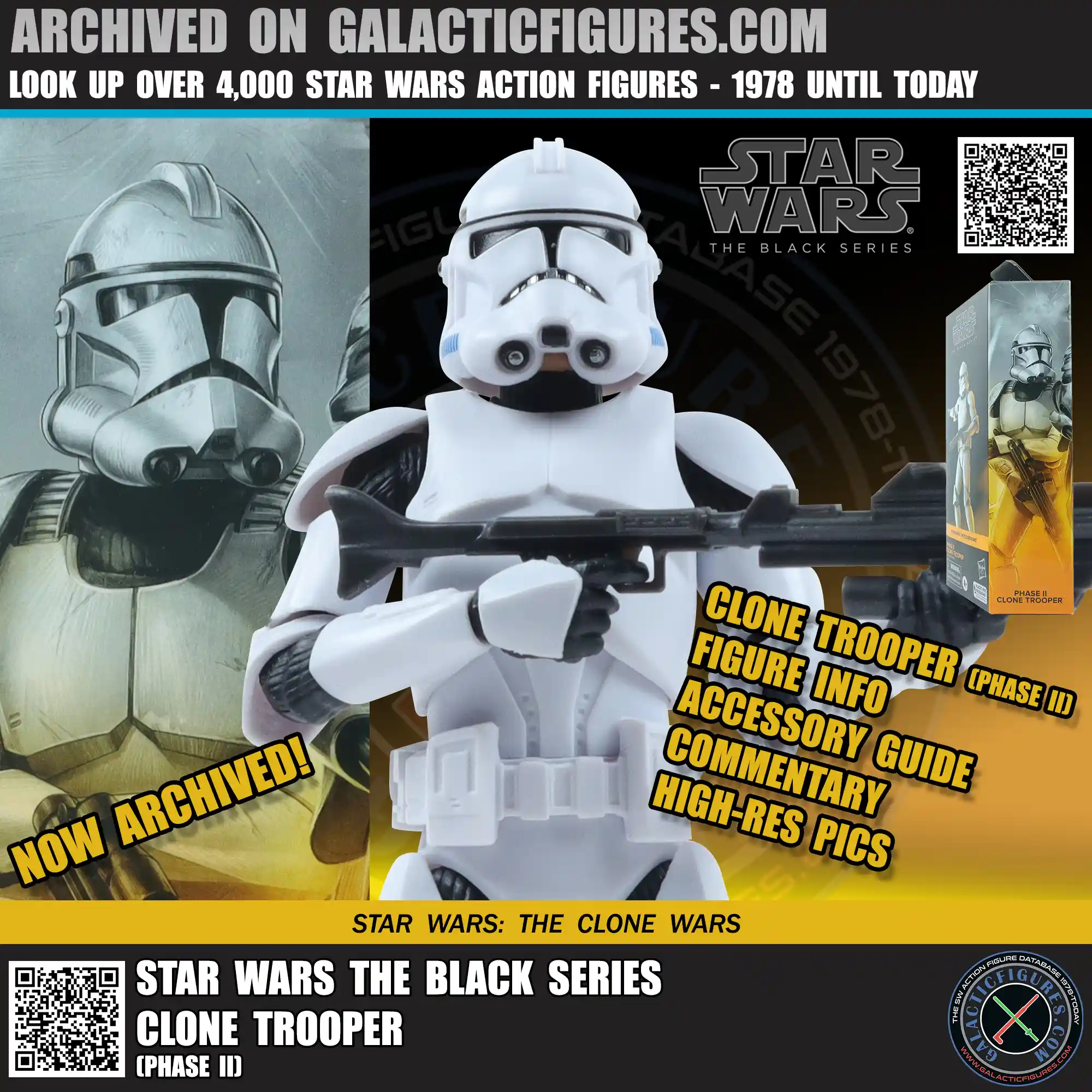 Black Series Clone Trooper Phase II Now Archived