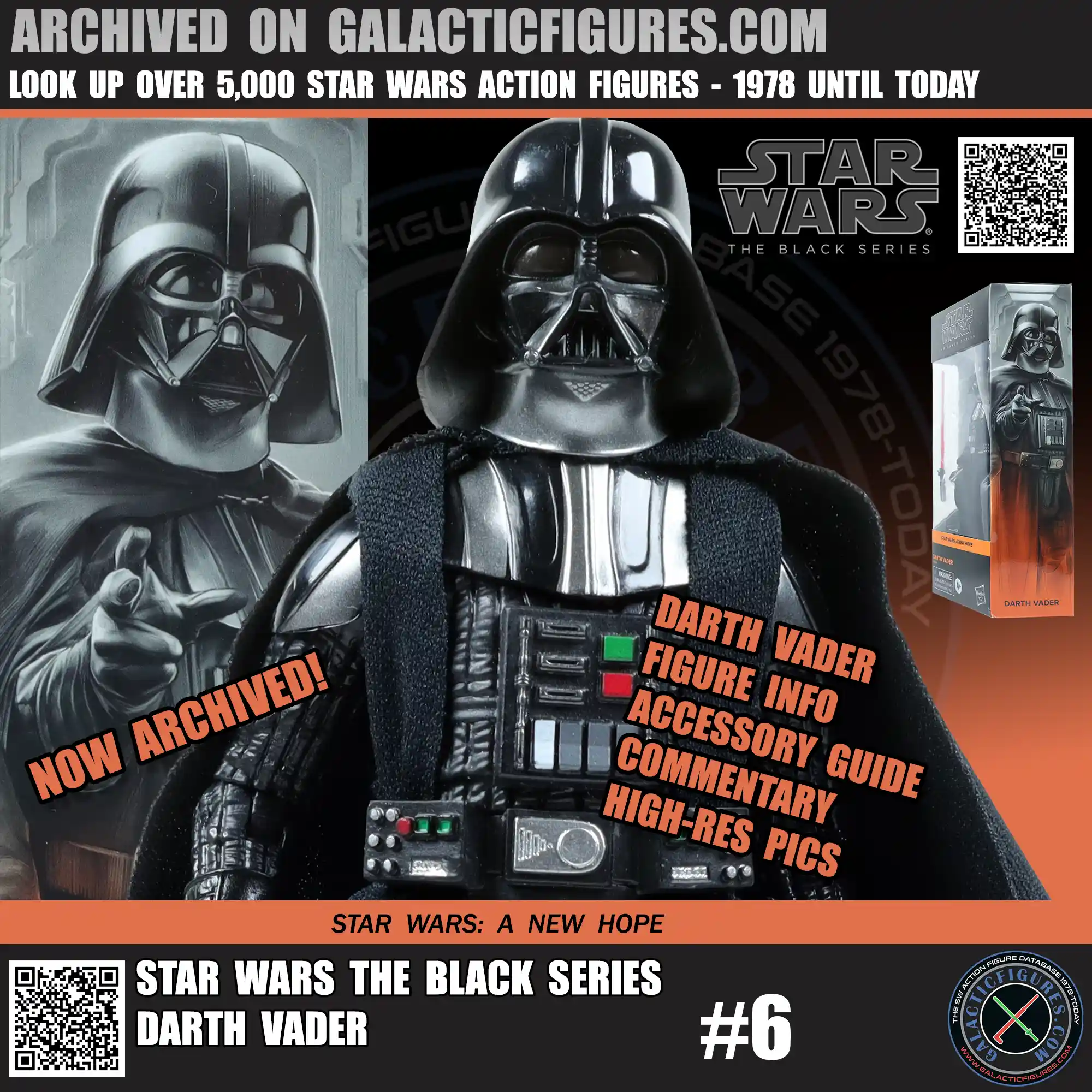 Black Series Darth Vader (ANH) Added To The Website