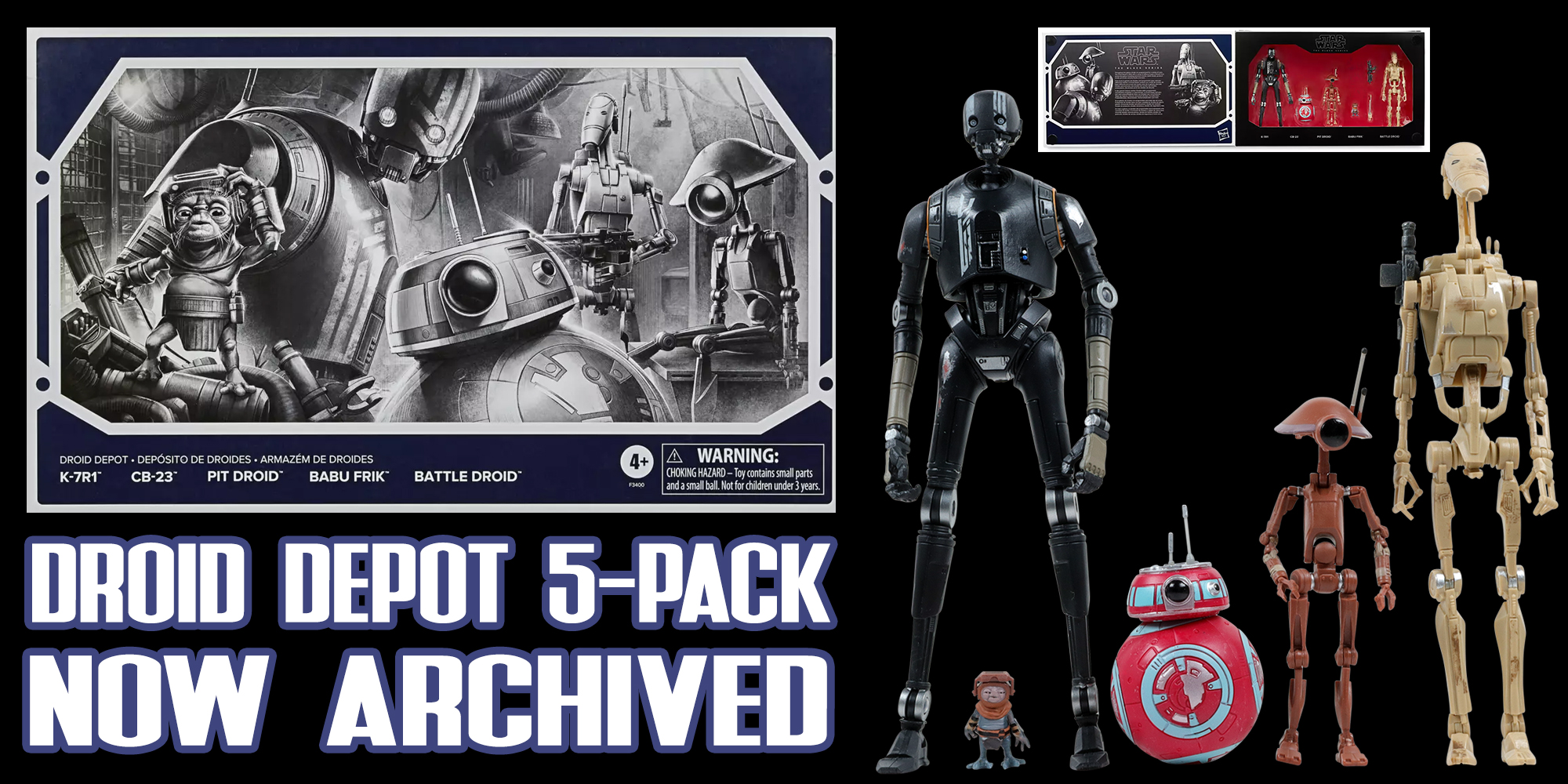 Black Series Droid Depot Figures Added