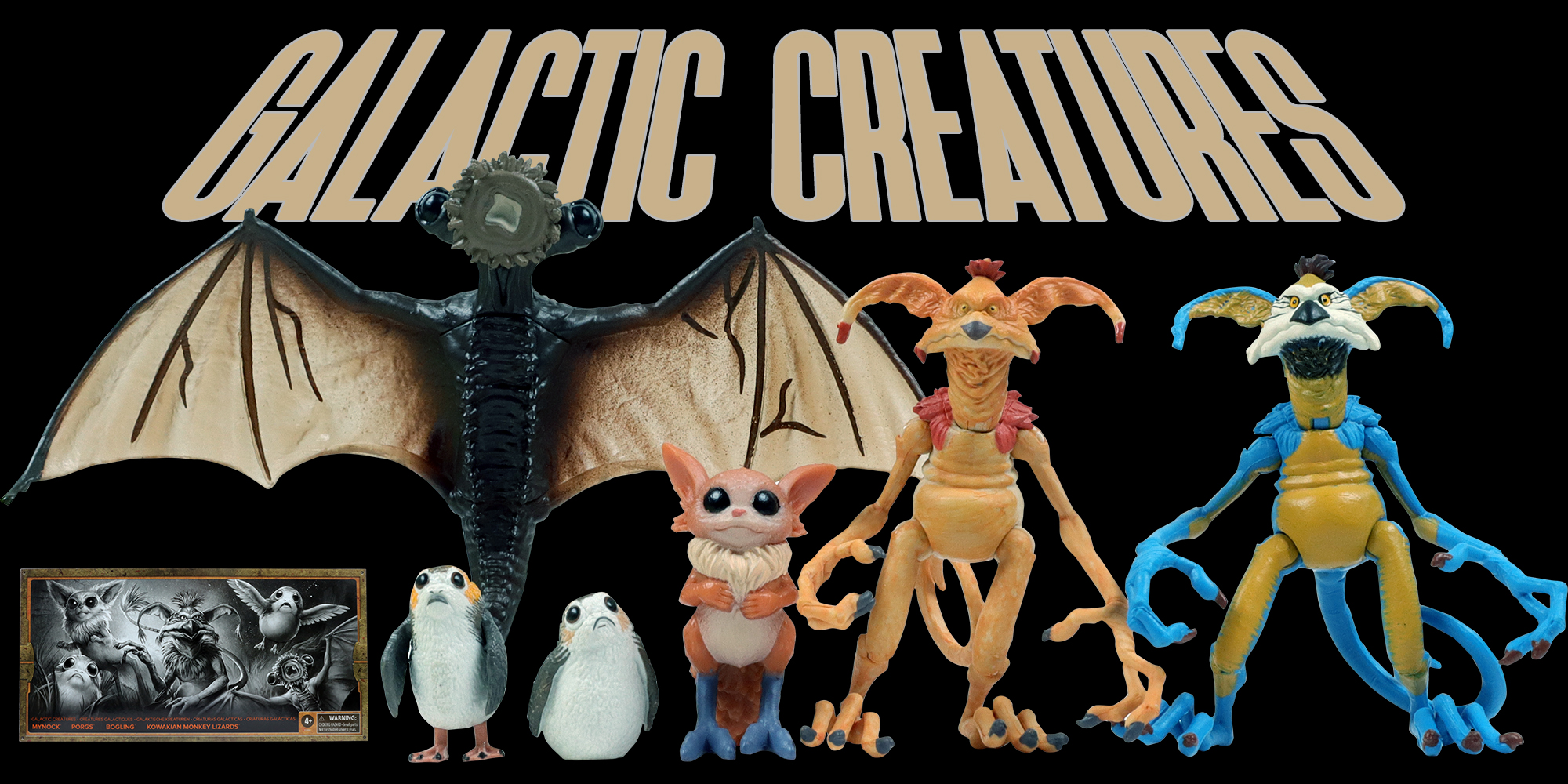 Spice Up Your Collection With Galactic Creatures!