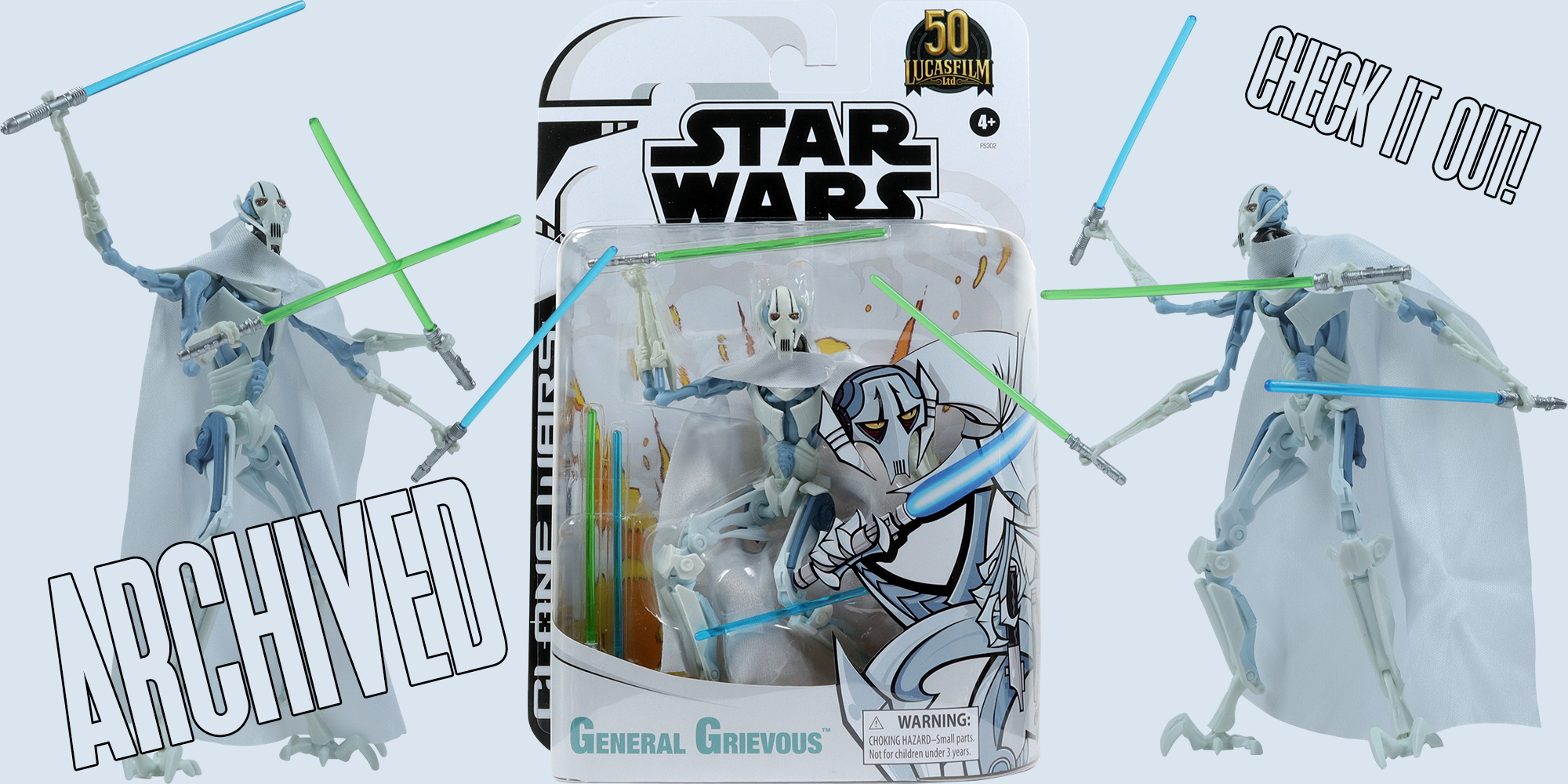 Black Series General Grievous Clone Wars Version Added