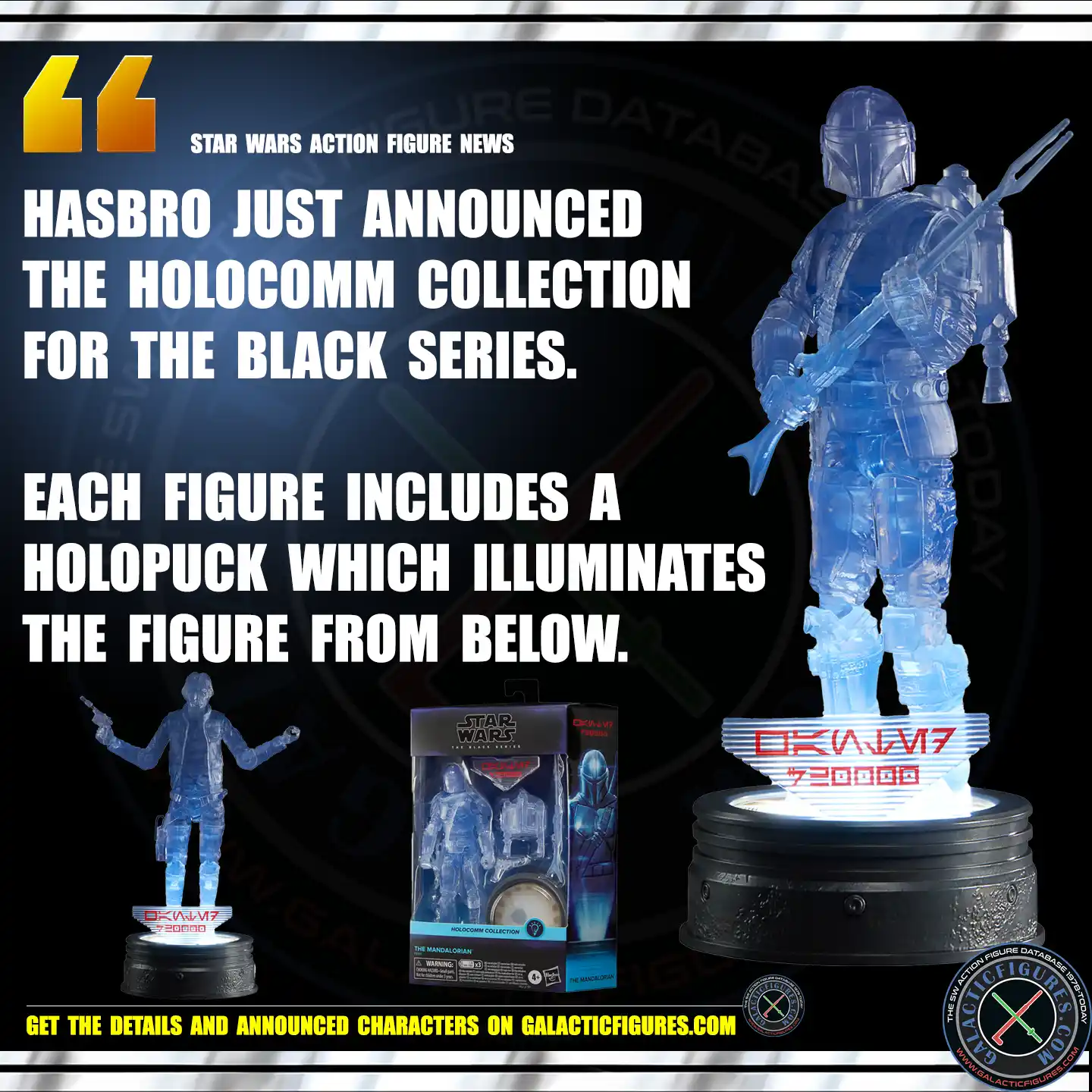 Black Series Holocomm Collection Announced