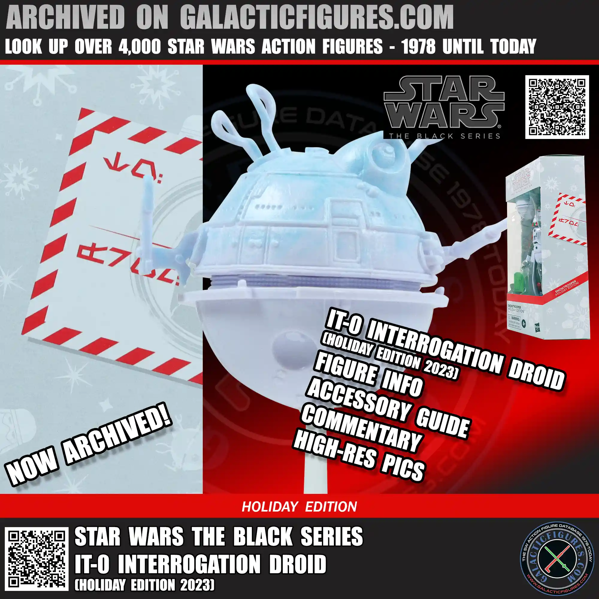 Black Series IT-0 Interrogation Droid (Holiay Edition 2023) Added