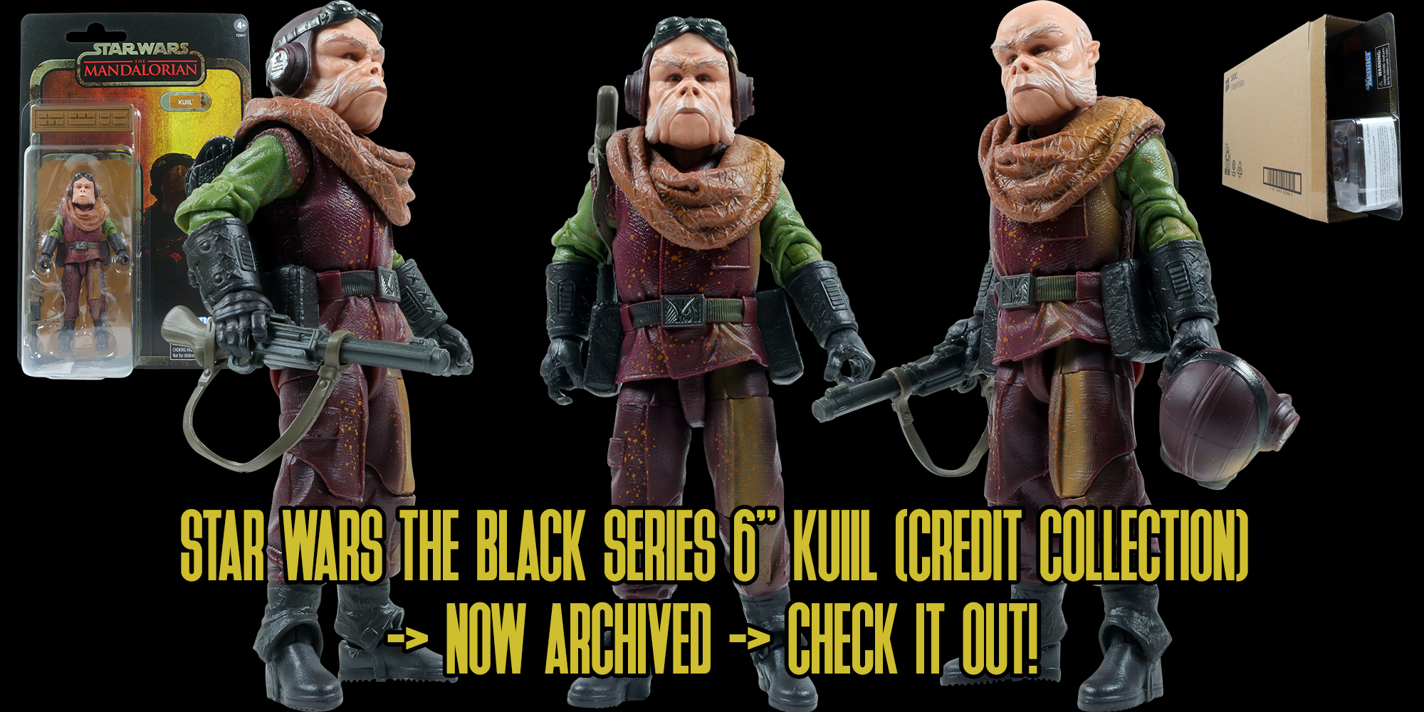 Black Series Kuiil Credit Collection