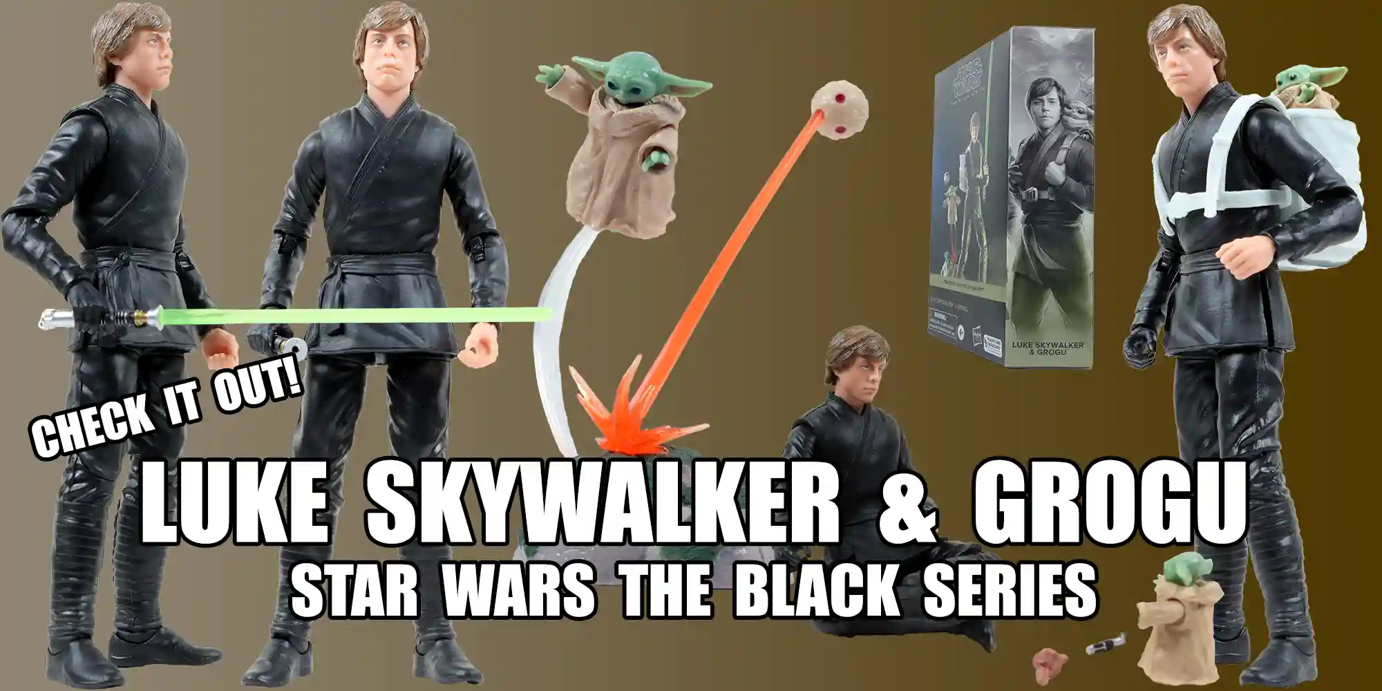 Black Series Luke Skywalker & Grogu 2-Pack Added