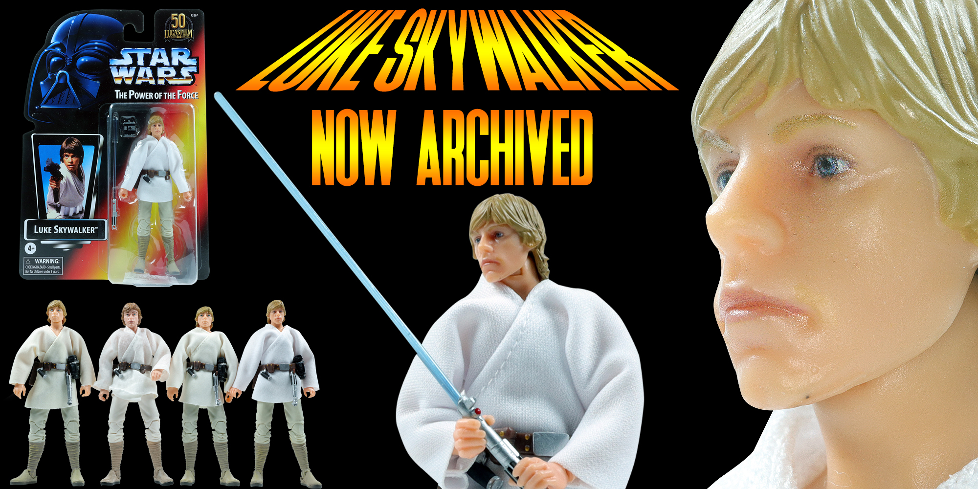 Lucasfilm 50th Luke Skywalker (POTF2) Added