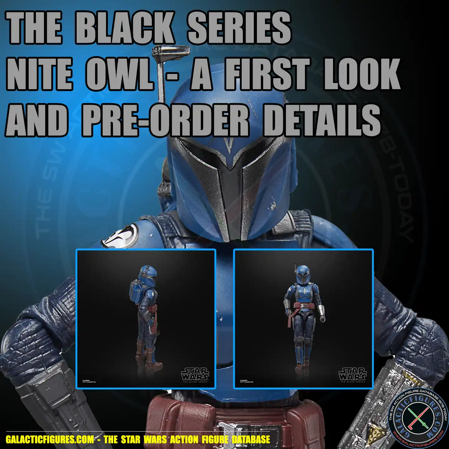 The Black Series Nite Owl - A First Look