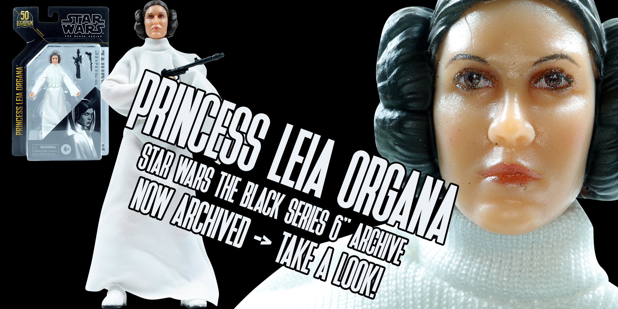 Star Wars Black Series Princess Leia Archived!