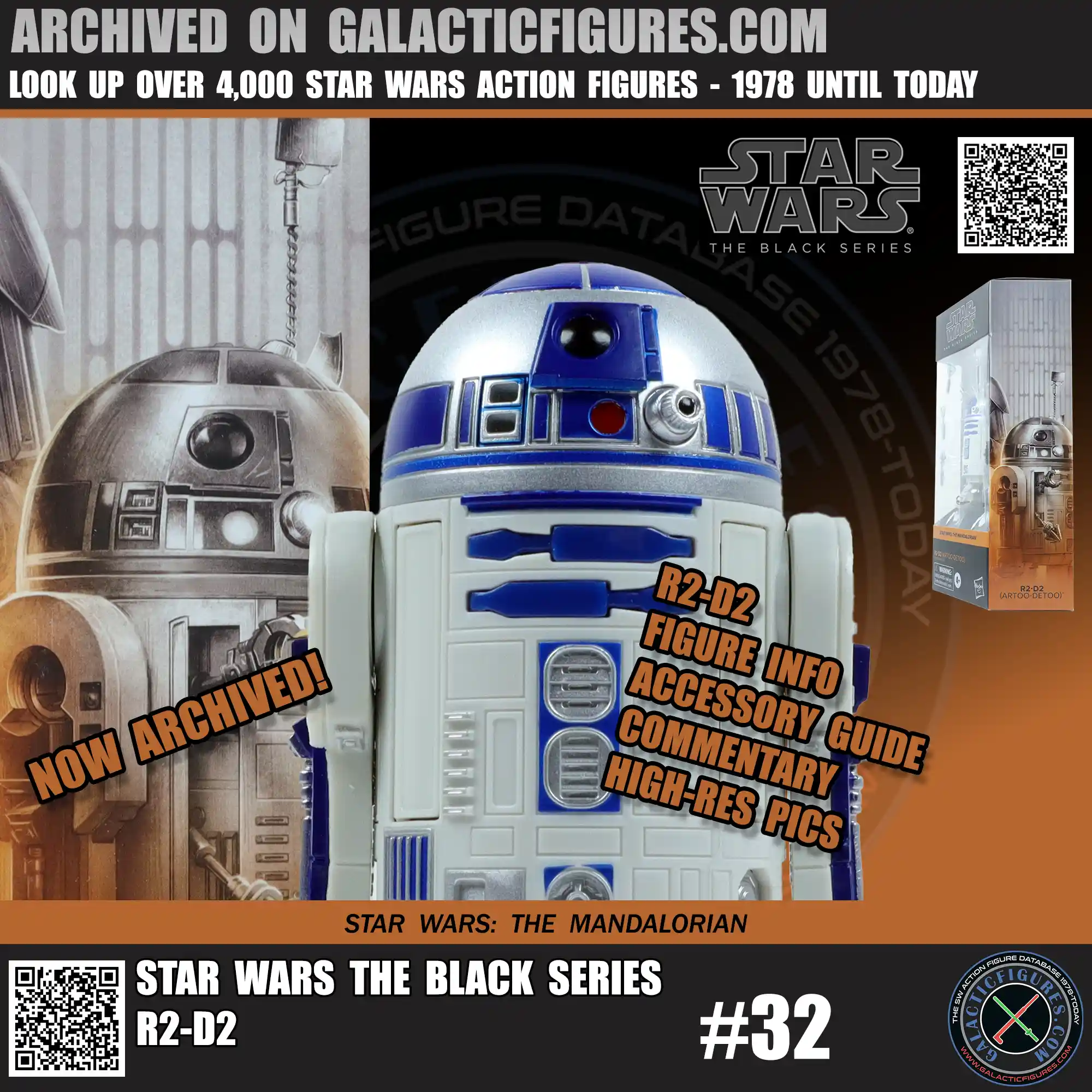Black Series R2-D2 (Mandalorian) Archived