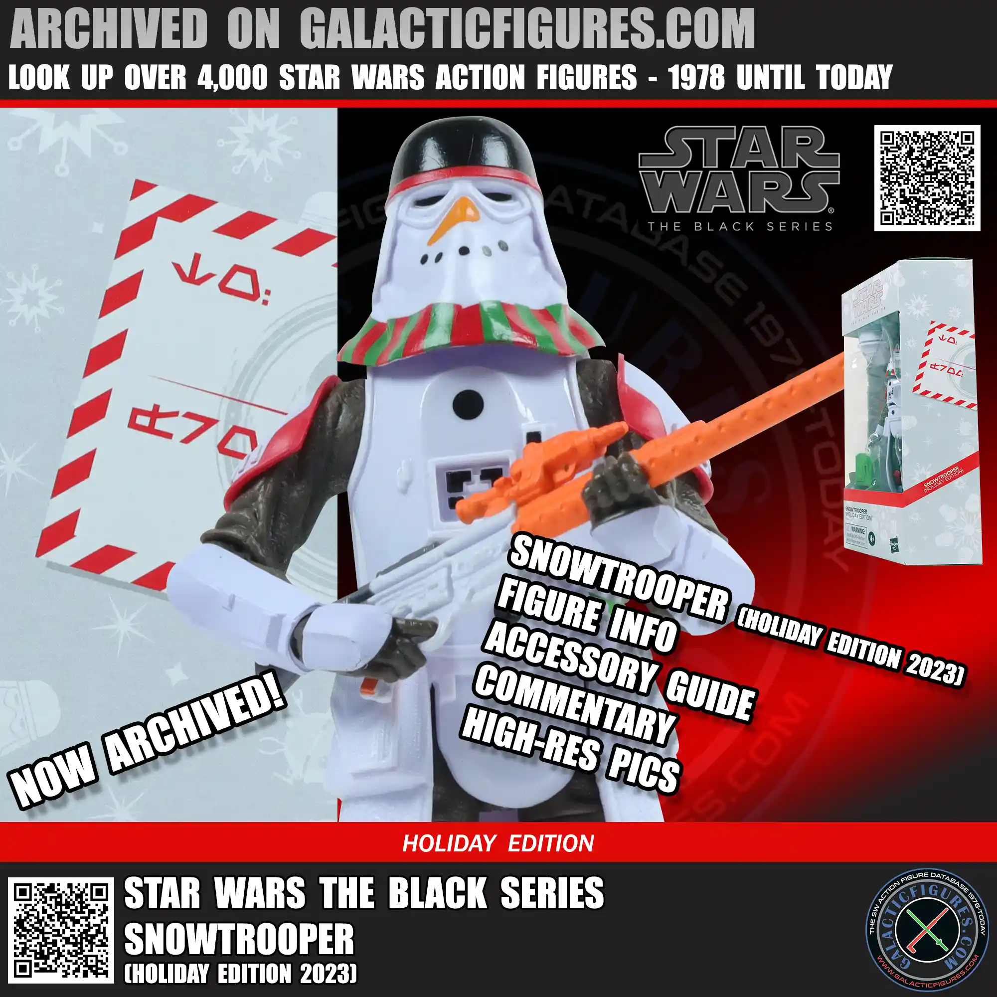 Black Series Snowtrooper Holiday Edition 2023 Archived