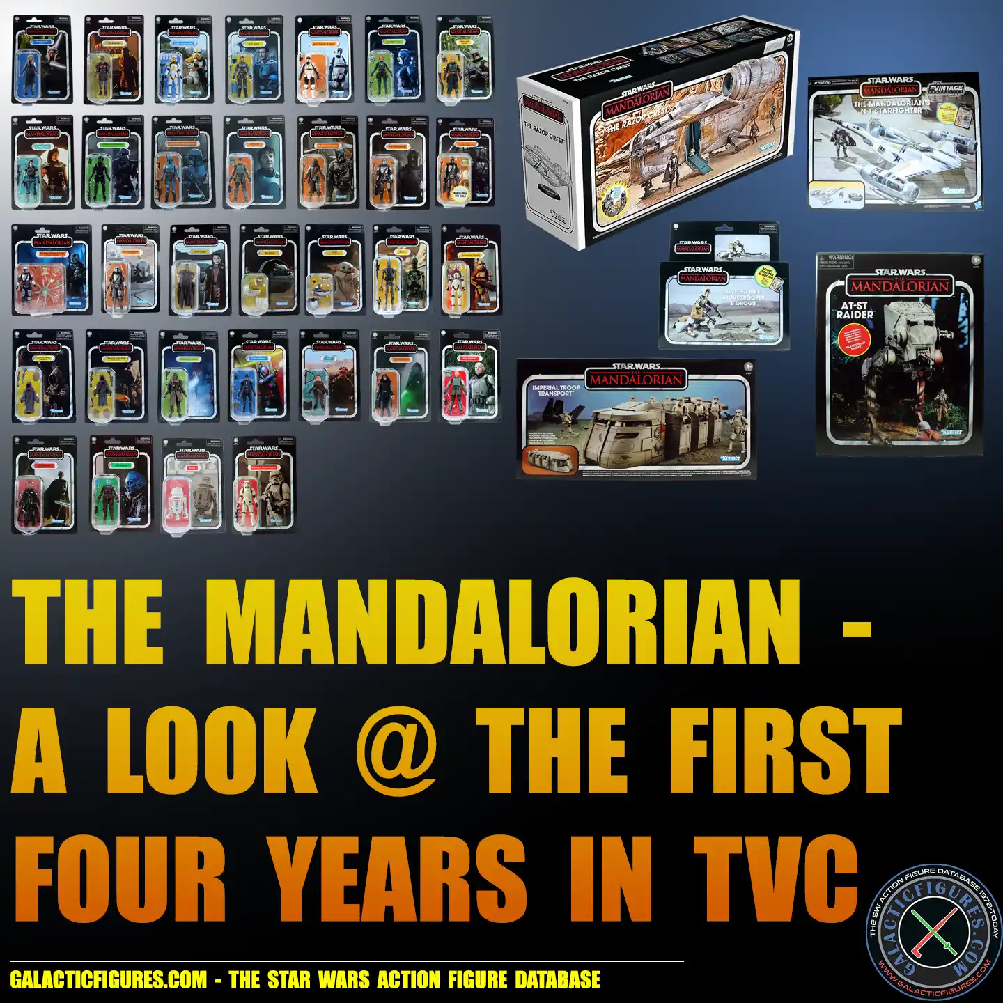 The Mandalorian In The Vintage Collection - A Look At The First Four Years