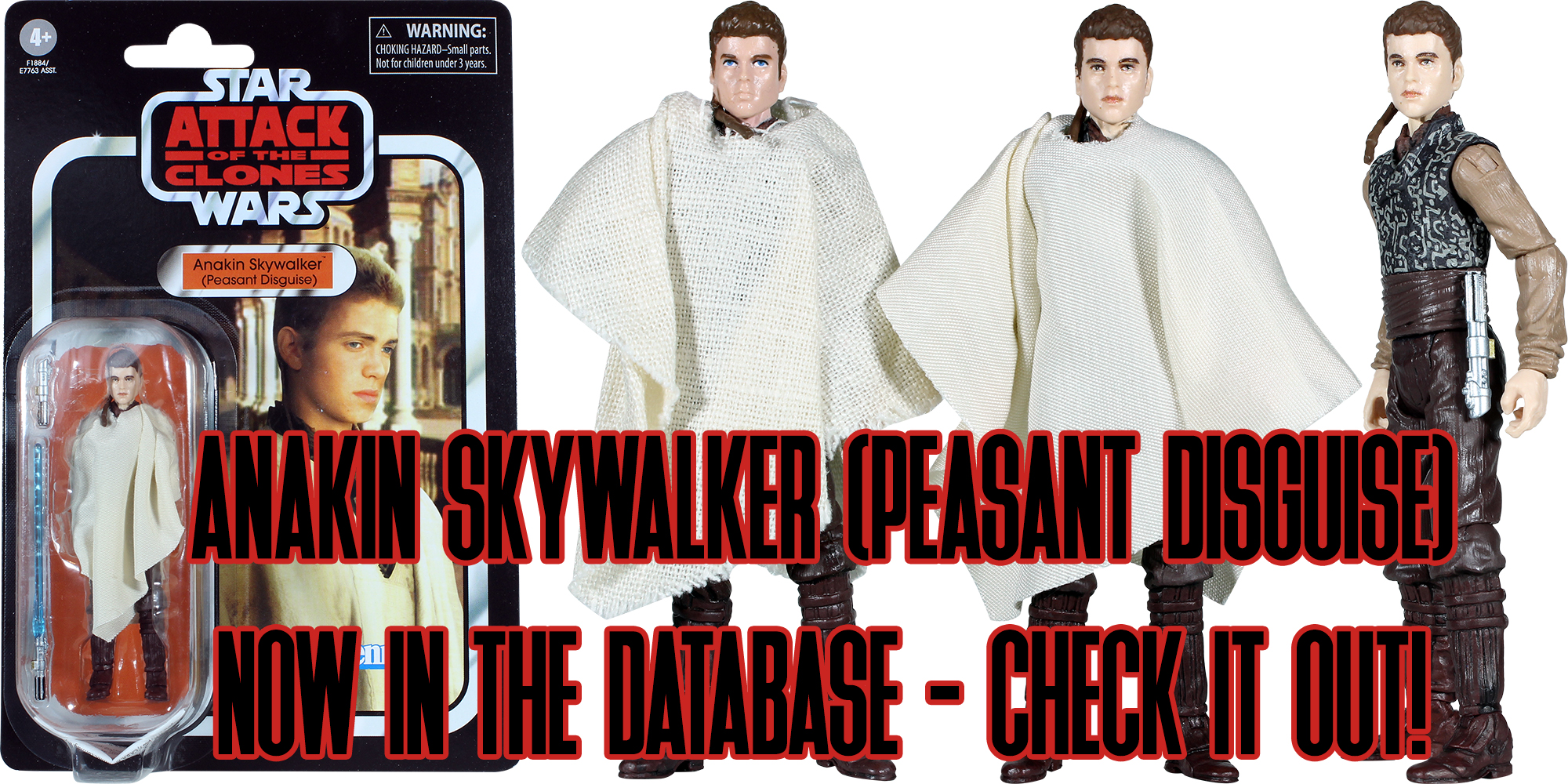 The Vintage Collection Anakin Skywalker (Peasant Disguise) Added