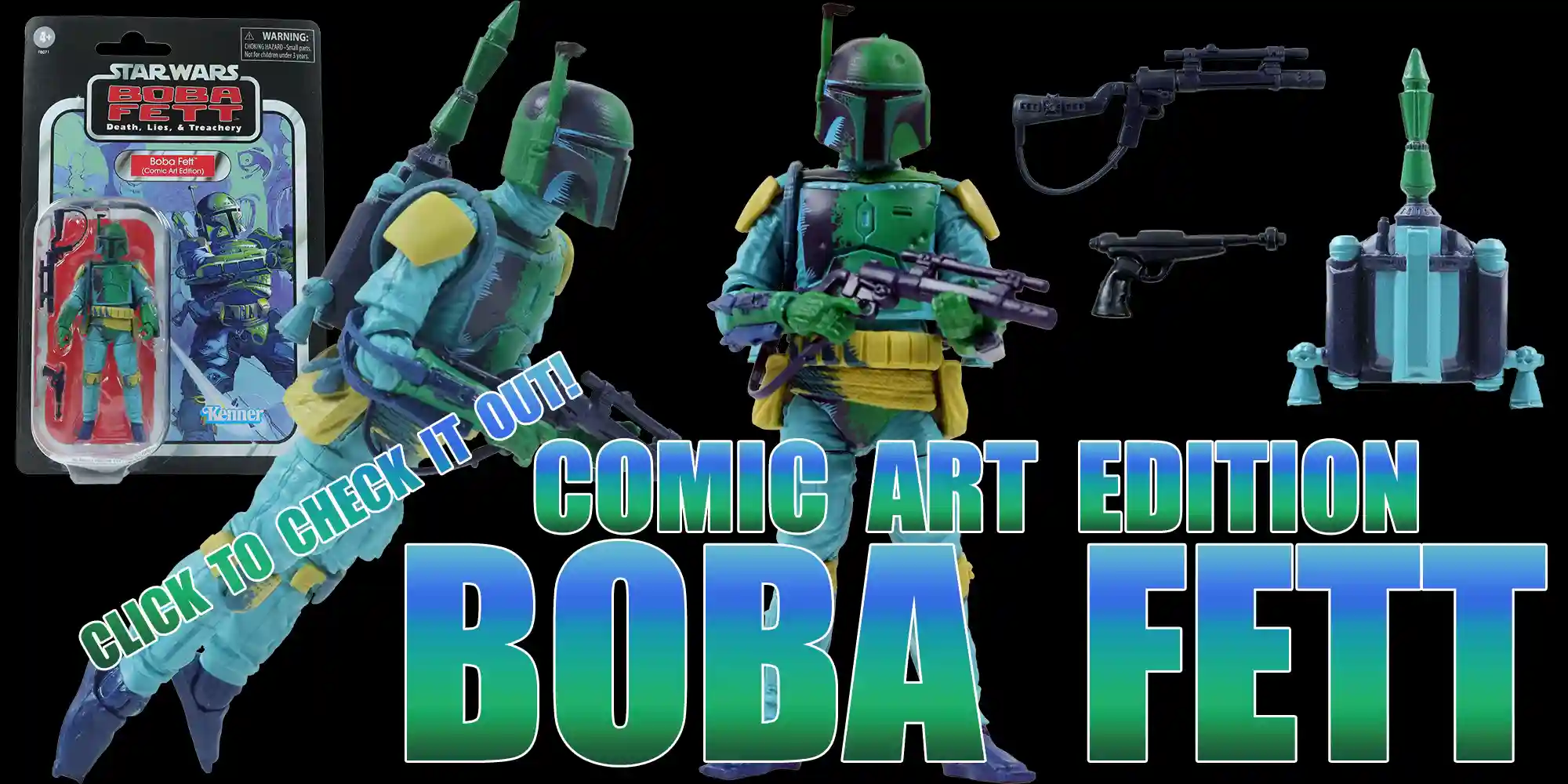 Boba Fett Comic Art Edition Added - Check It Out!