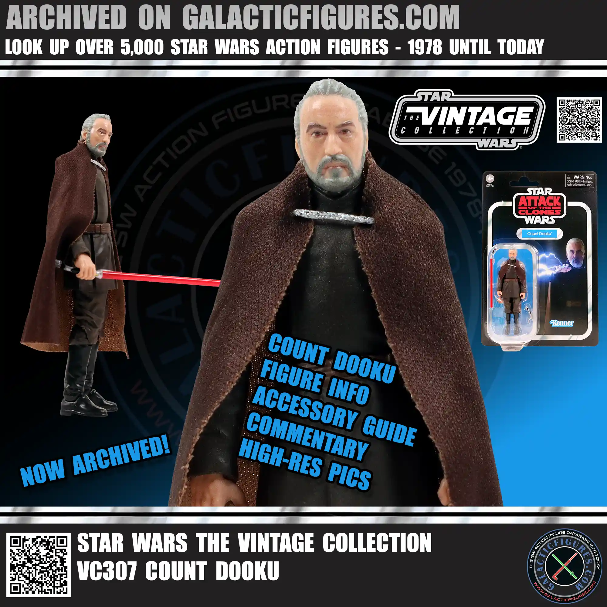 Vintage Collection Count Dooku Archived