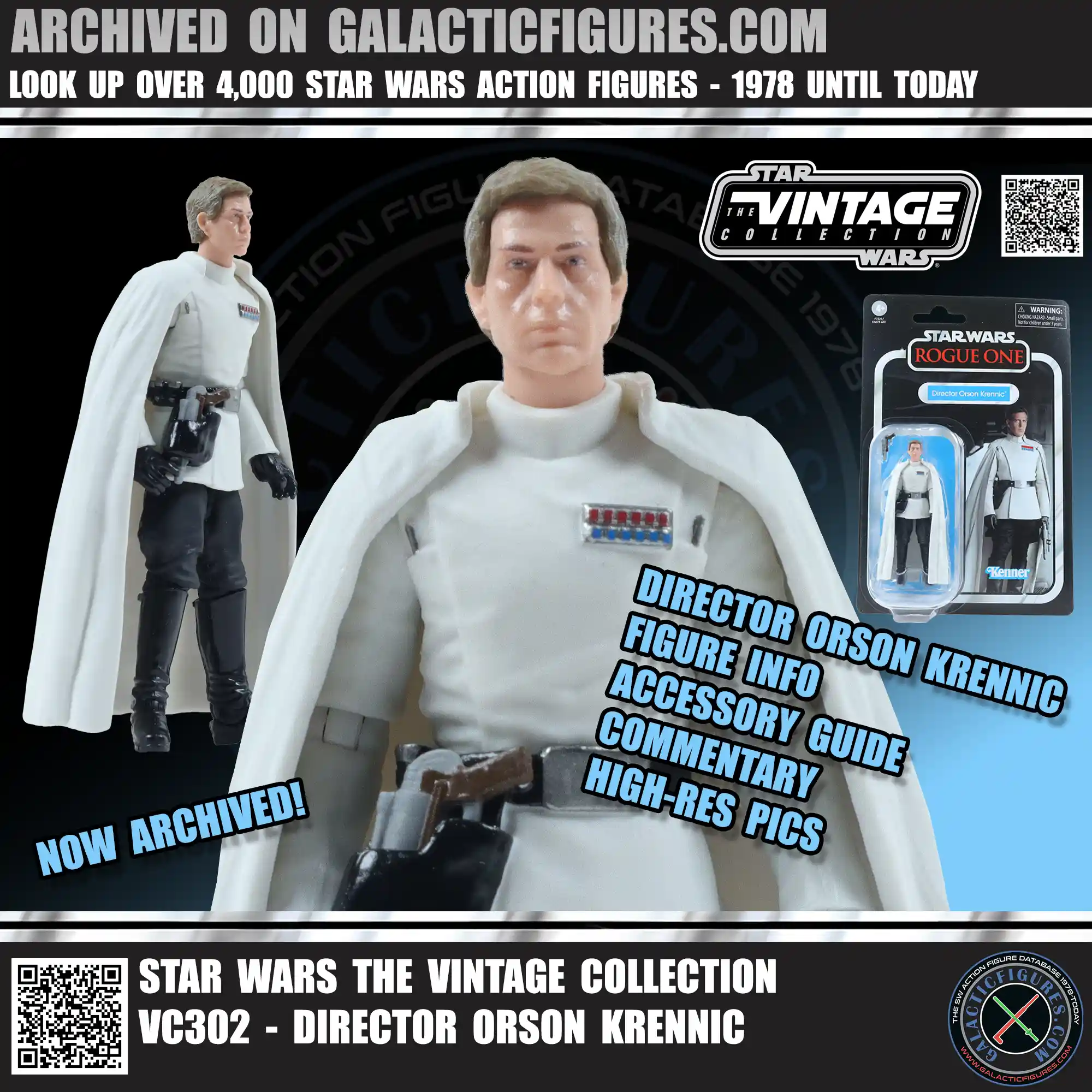 Star Wars The Vintage Collection Director Orson Krennic – Hasbro Pulse